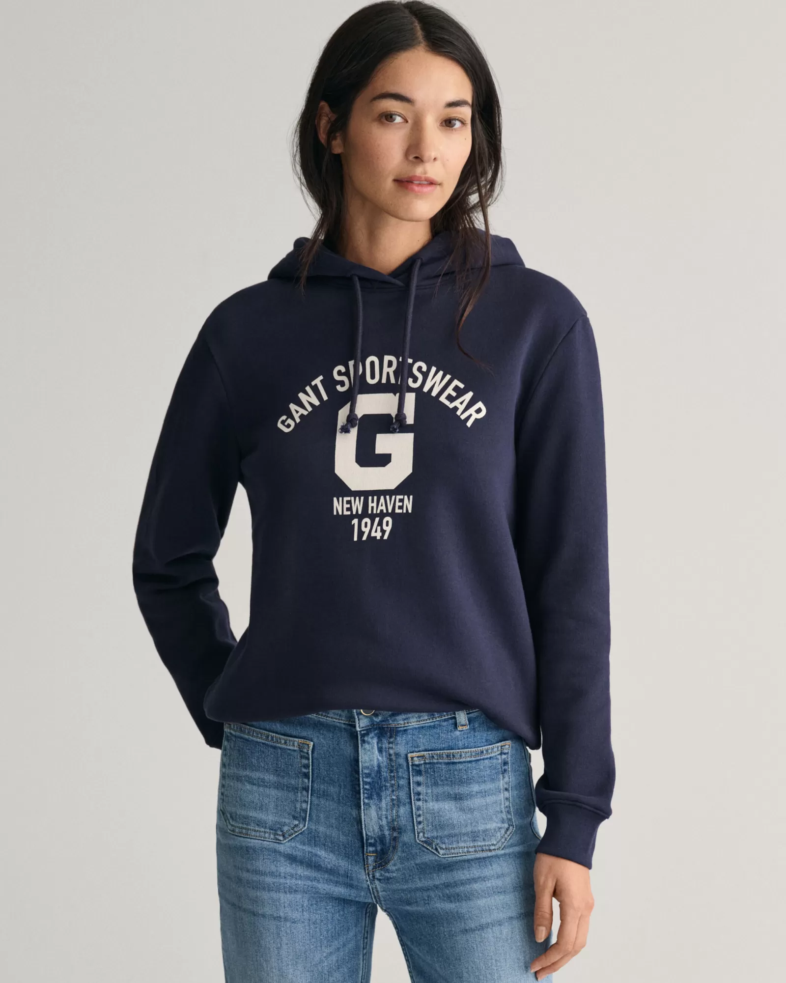 GANT Logo Hoodie | Hoodies & Tröjor