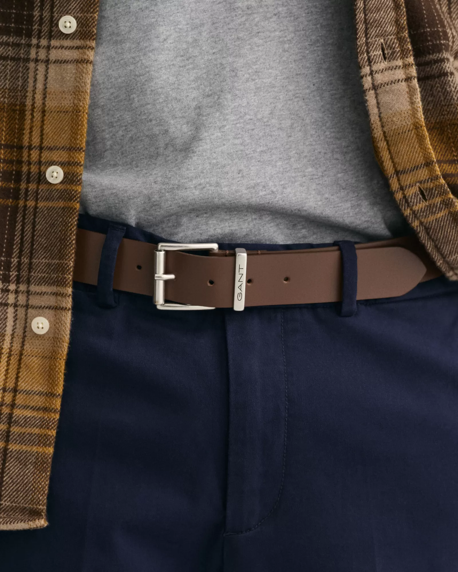 GANT Logo Leather Belt | Bälten