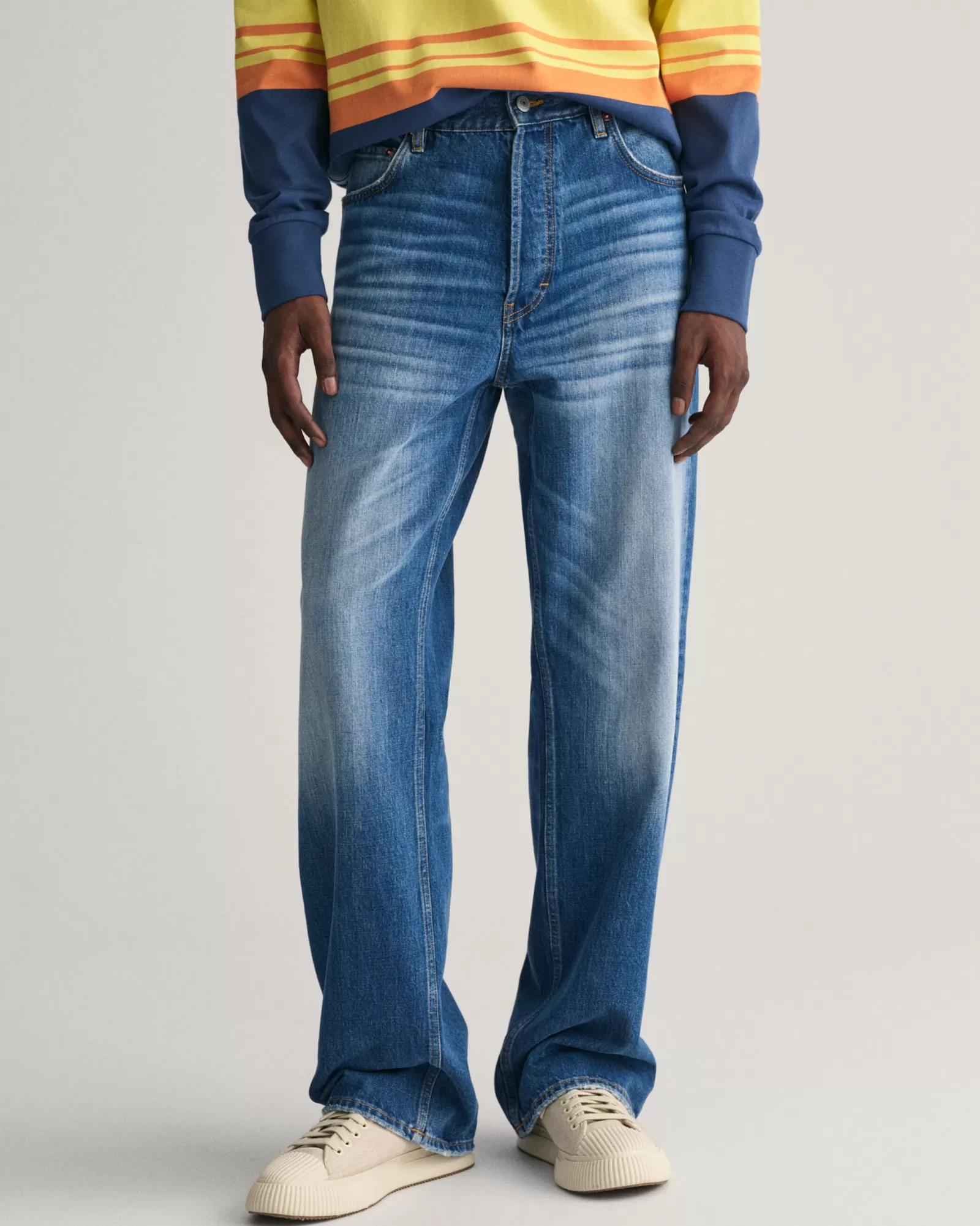 GANT Loose Fit Vintage Wash Jeans | Jeans