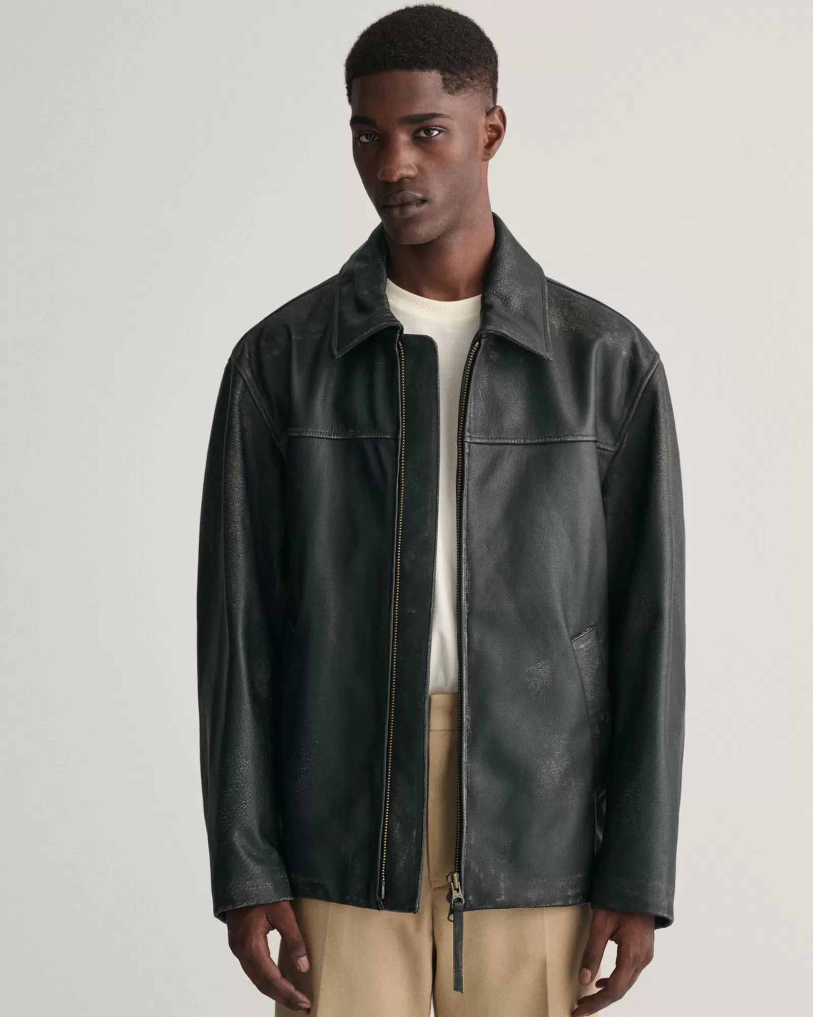 GANT Moto Leather Jacket | Jackor & Rockar