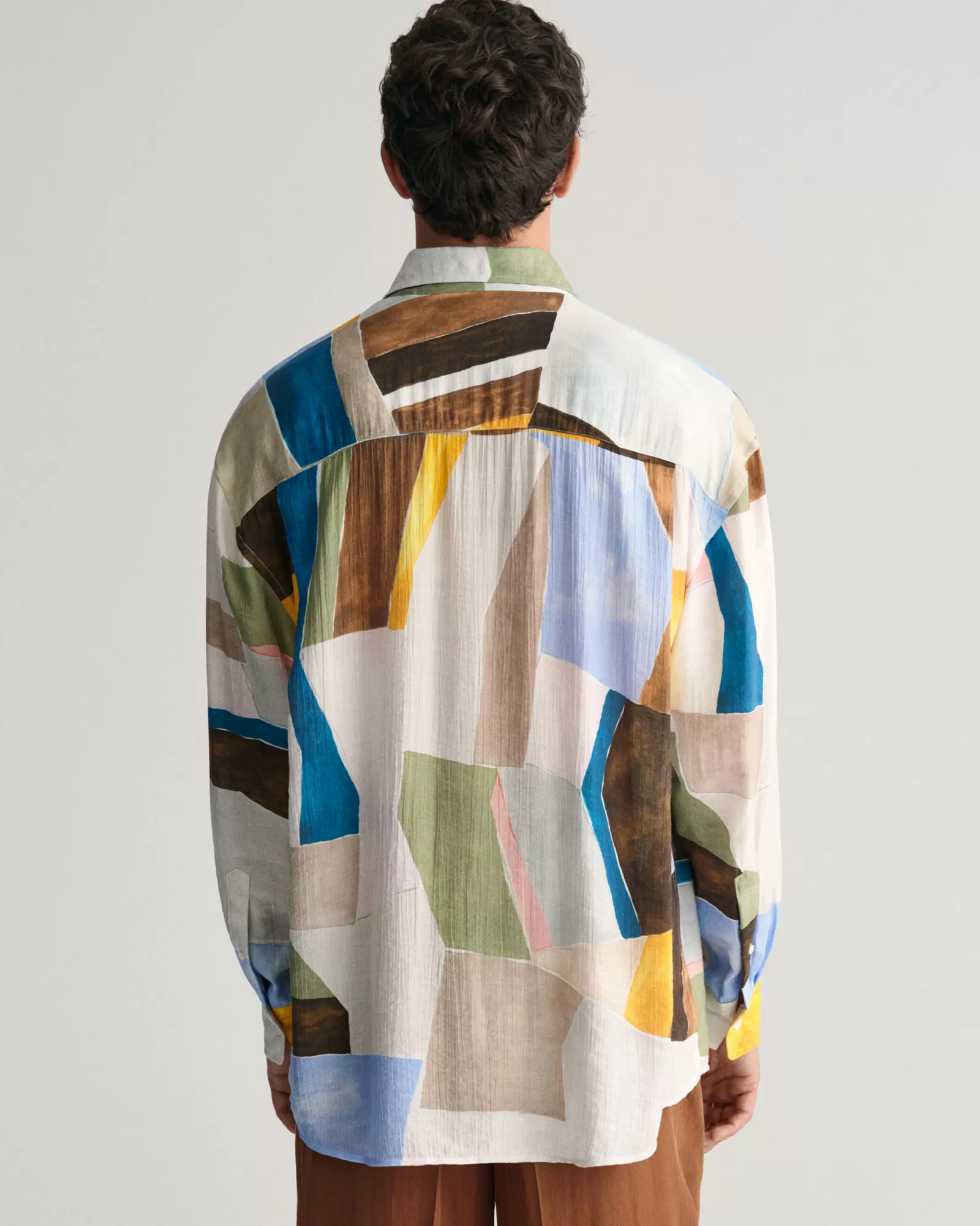 GANT Oversized Art Print Shirt | Skjortor