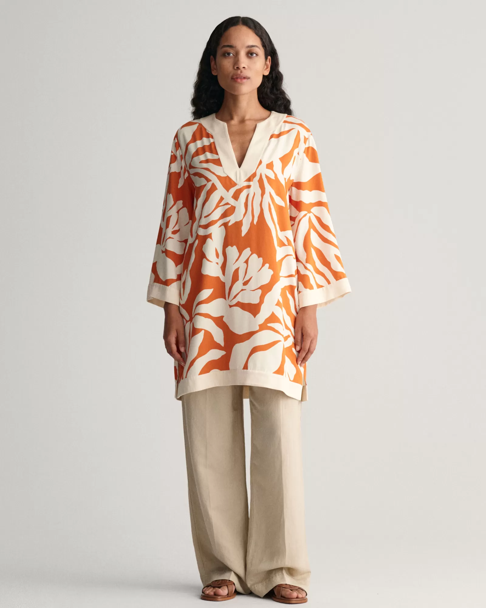 GANT Palm Print Caftan | Klänningar