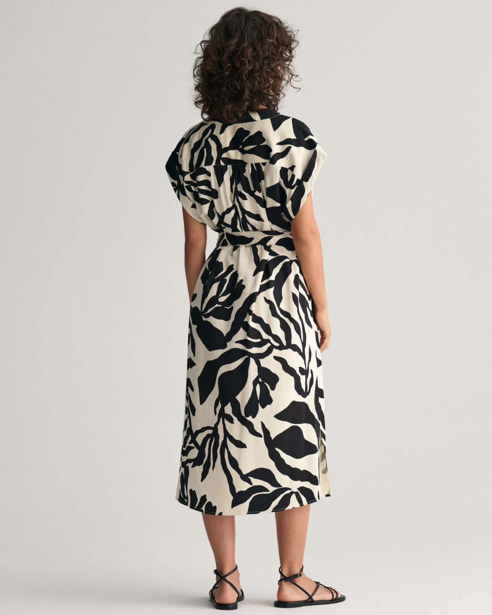 GANT Palm Print Short Sleeve Dress | Klänningar