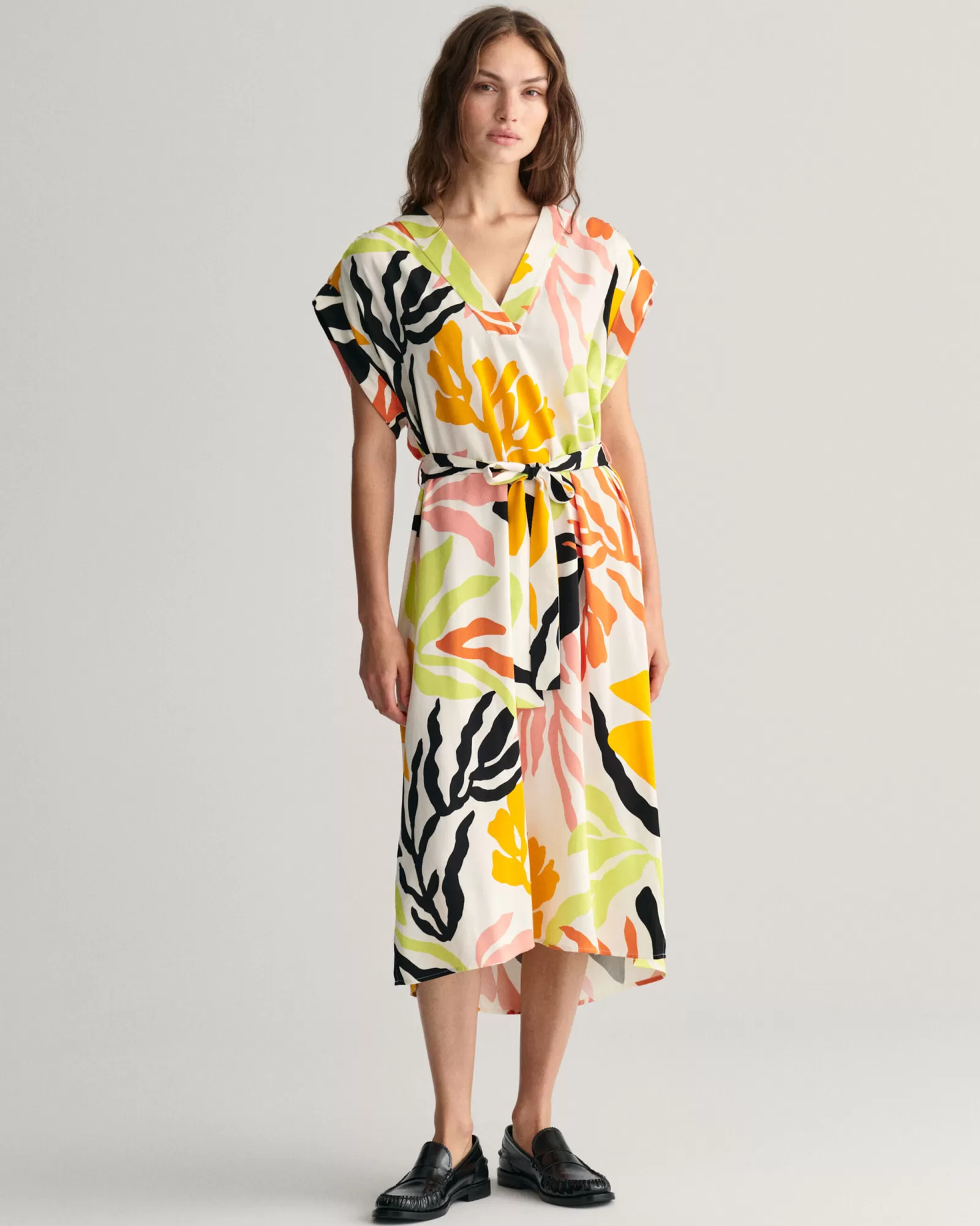 GANT Palm Print Short Sleeve Dress | Klänningar