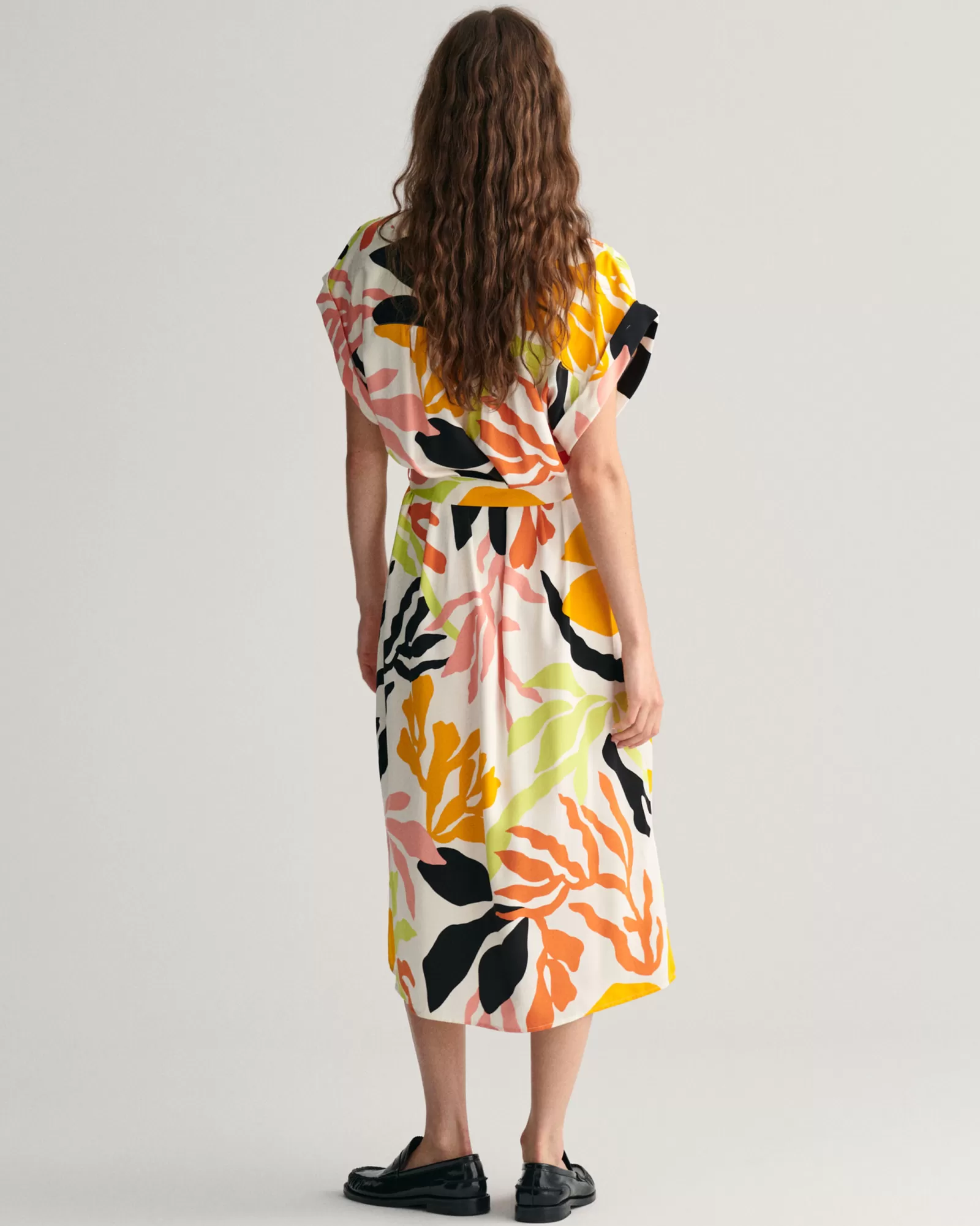 GANT Palm Print Short Sleeve Dress | Klänningar