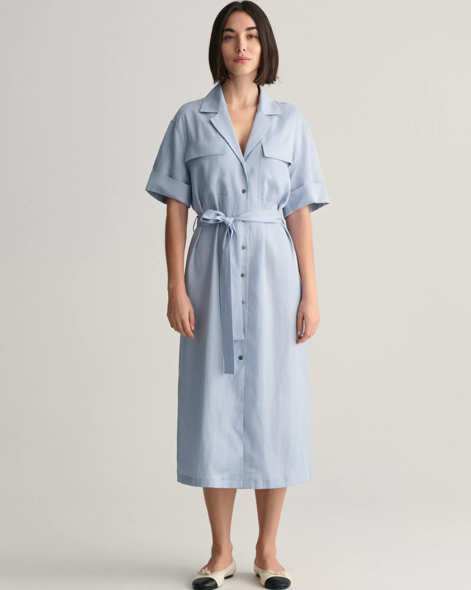 GANT Pocket Short Sleeve Shirt Dress | Klänningar