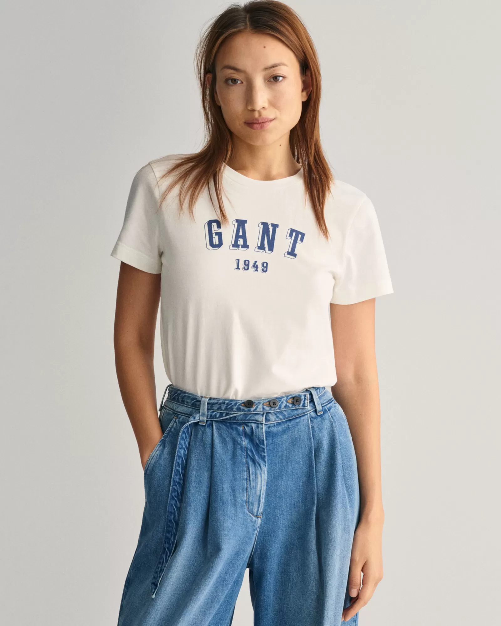 GANT Printed Crew Neck T-Shirt | T-shirtar & Toppar