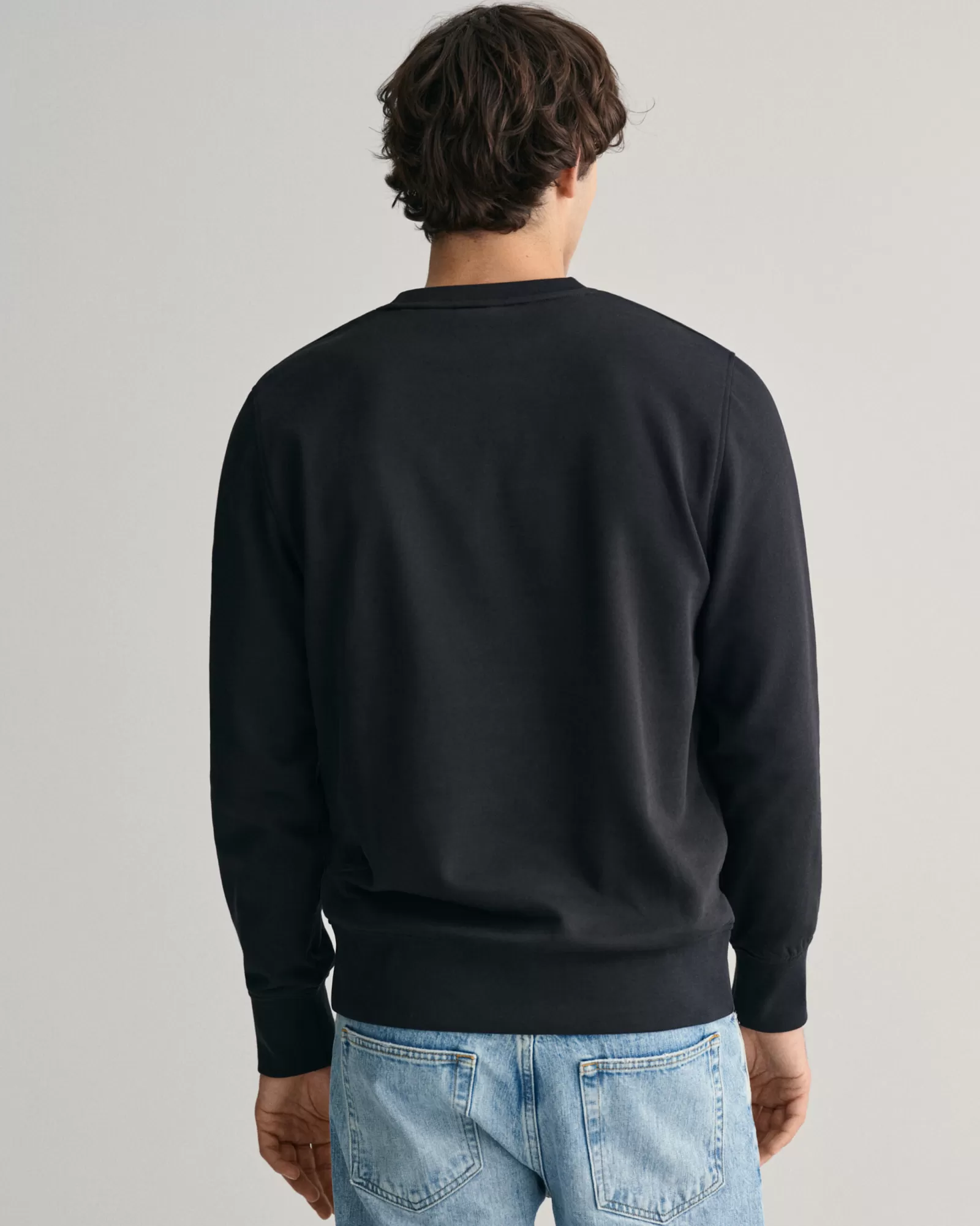 GANT Printed Graphic Crew Neck Sweatshirt | Hoodies & Tröjor