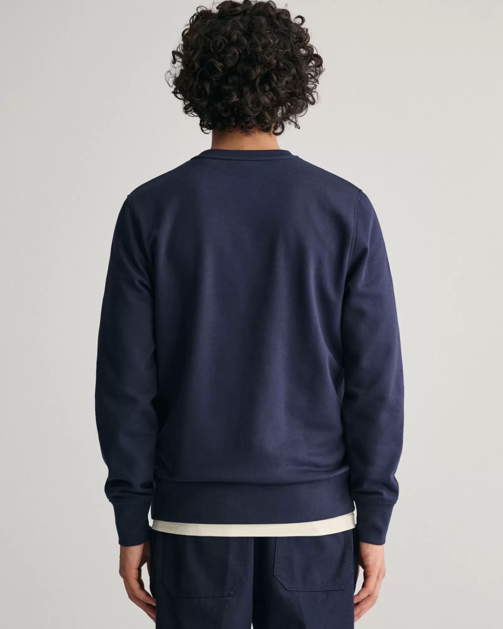 GANT Printed Graphic Crew Neck Sweatshirt | Hoodies & Tröjor