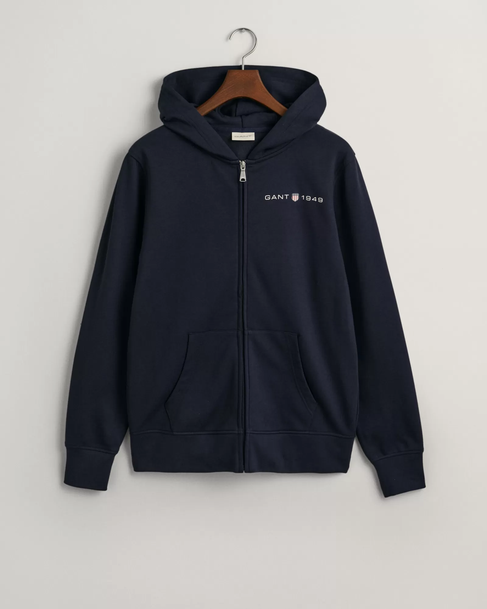 GANT Printed Graphic Zip Hoodie | Hoodies & Tröjor