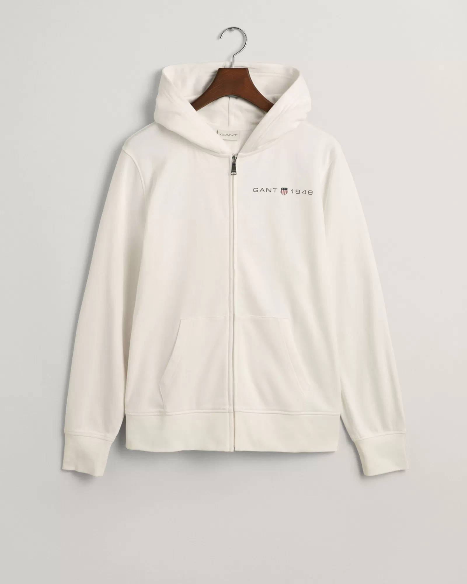 GANT Printed Graphic Zip Hoodie | Hoodies & Tröjor