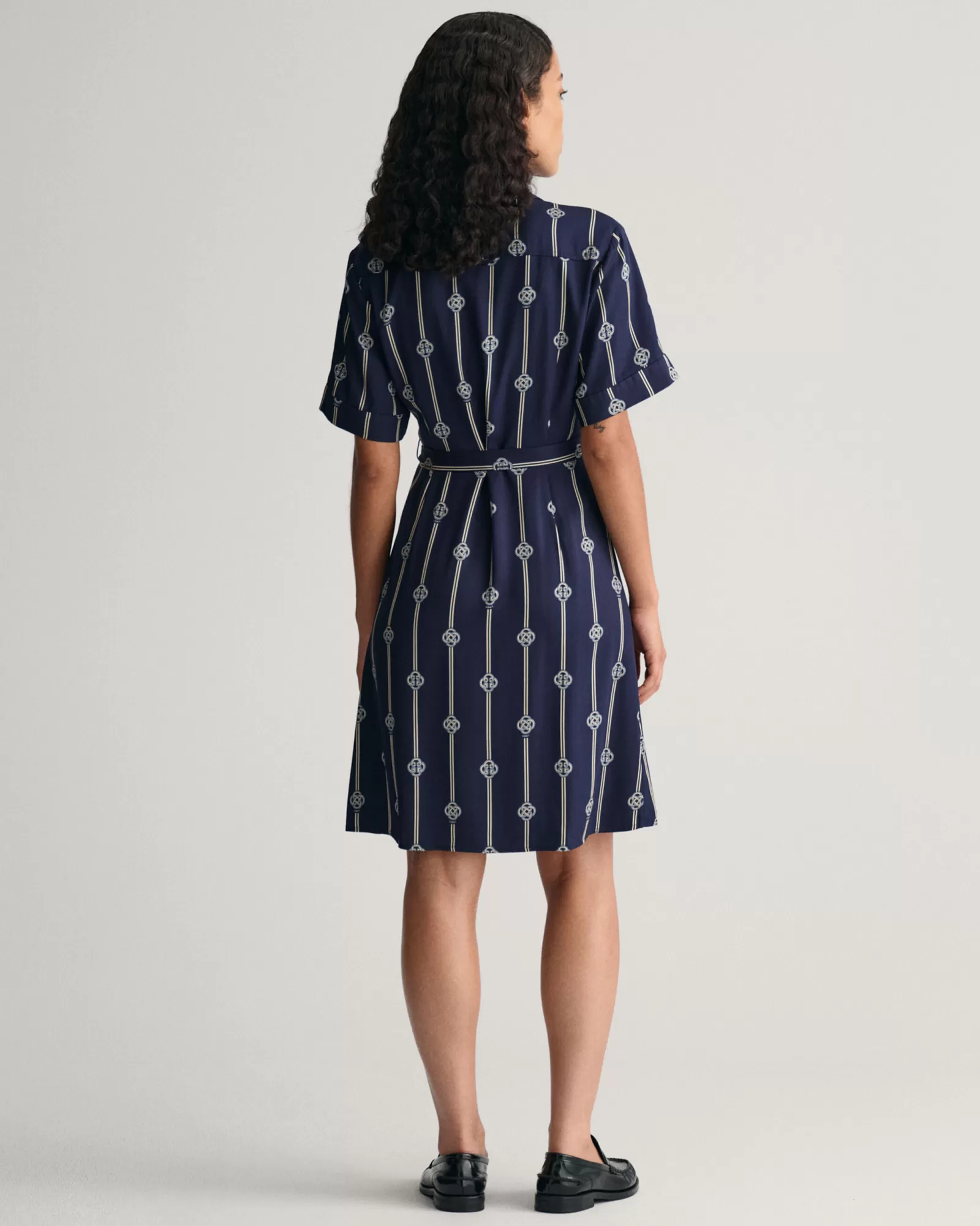 GANT Printed Short Sleeve Shirt Dress | Klänningar