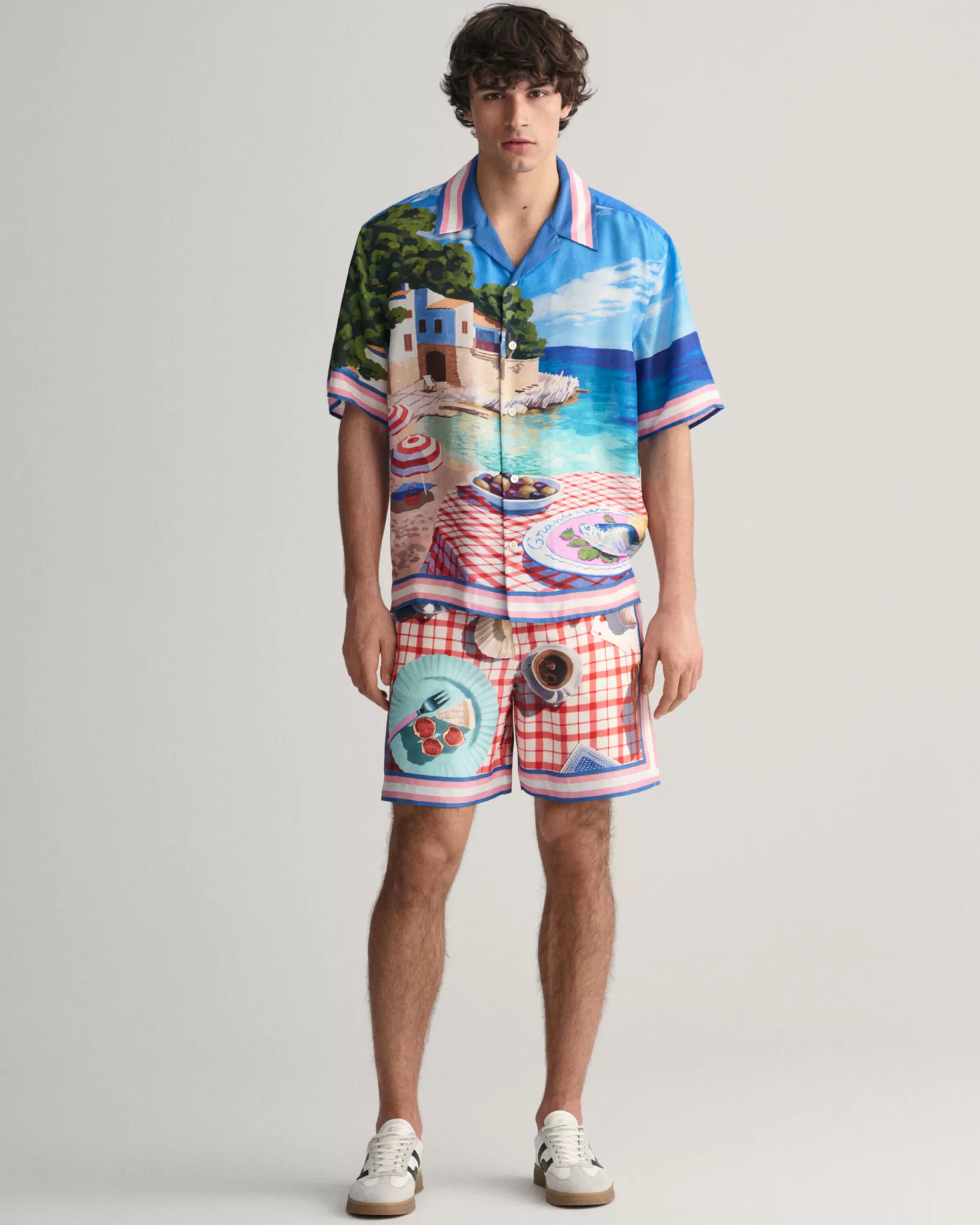 GANT Printed Silk Shorts | Shorts