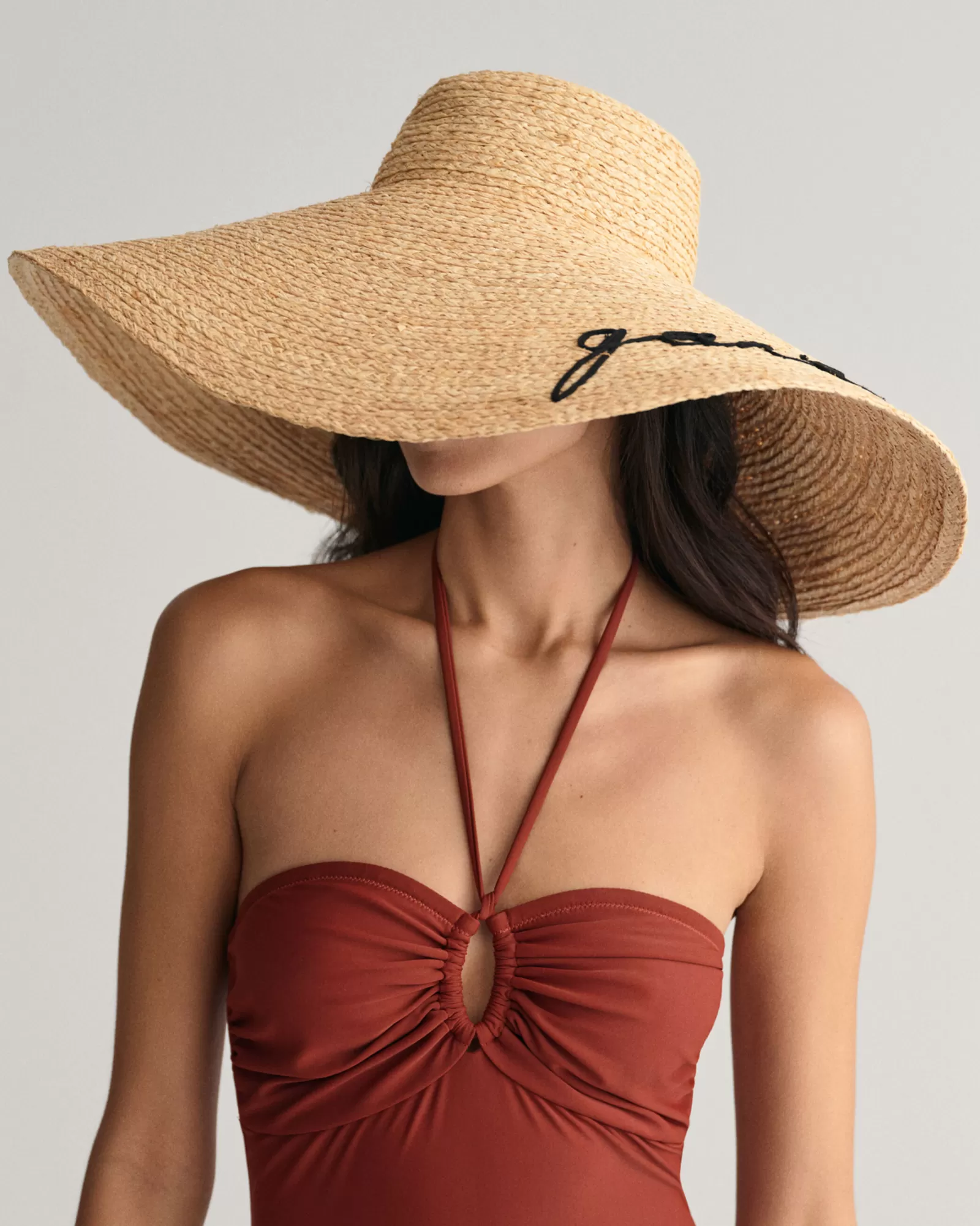 GANT Raffia Sun Hat | Mössor & Kepsar