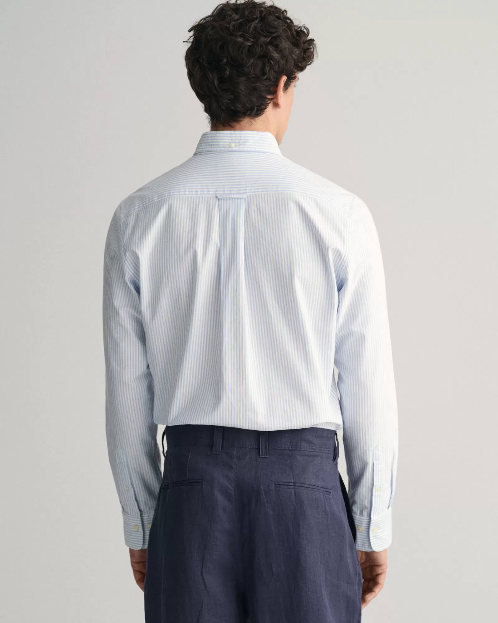 GANT Regular Fit Banker Stripe Oxford Shirt | Skjortor