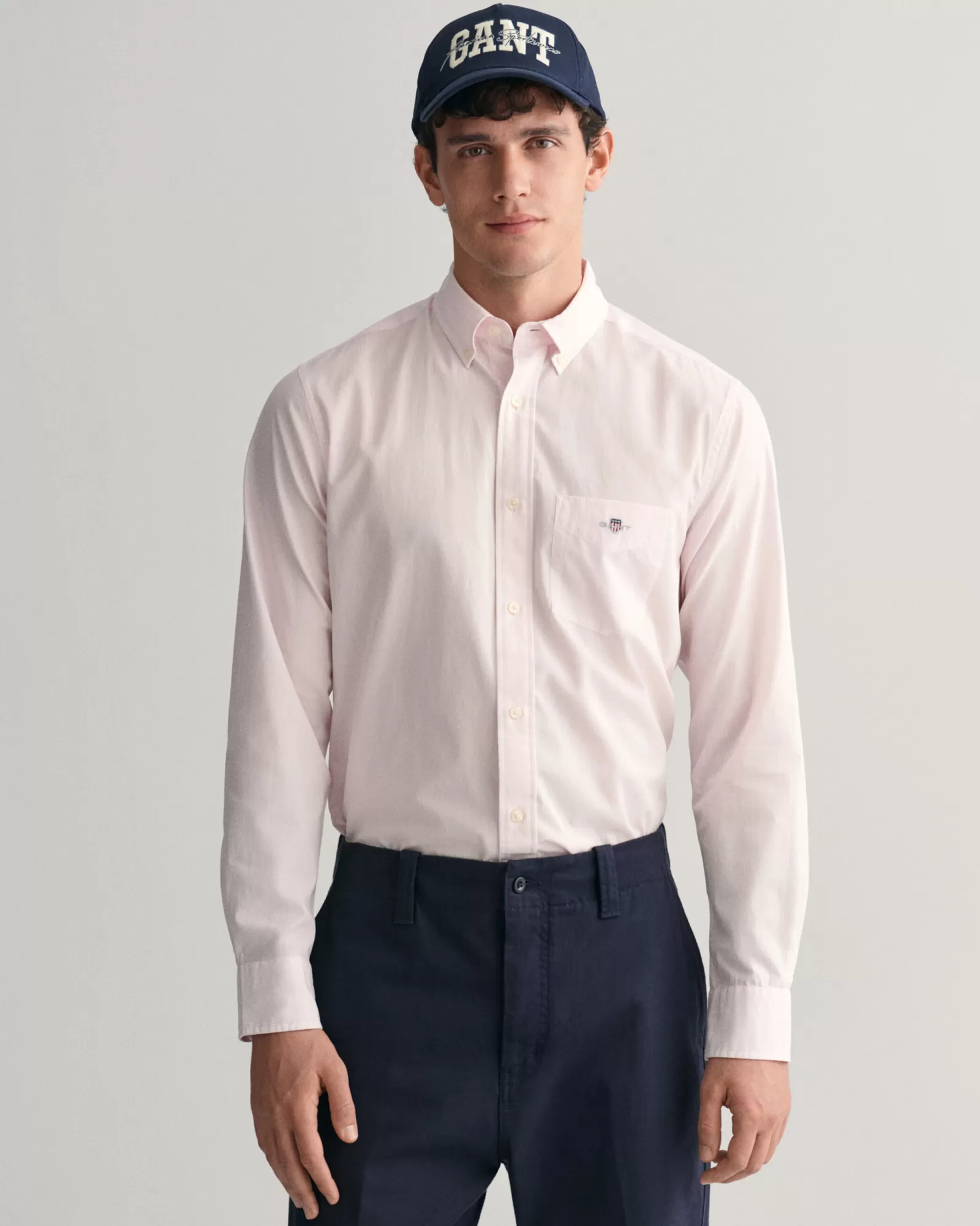 GANT Regular Fit Banker Stripe Poplin Shirt | Skjortor