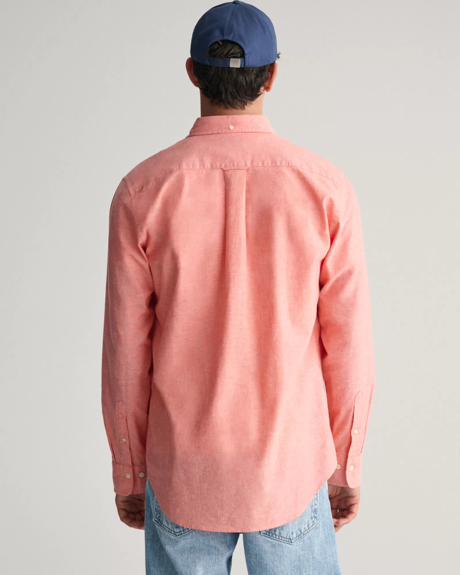 GANT Regular Fit Cotton Linen Shirt | Skjortor