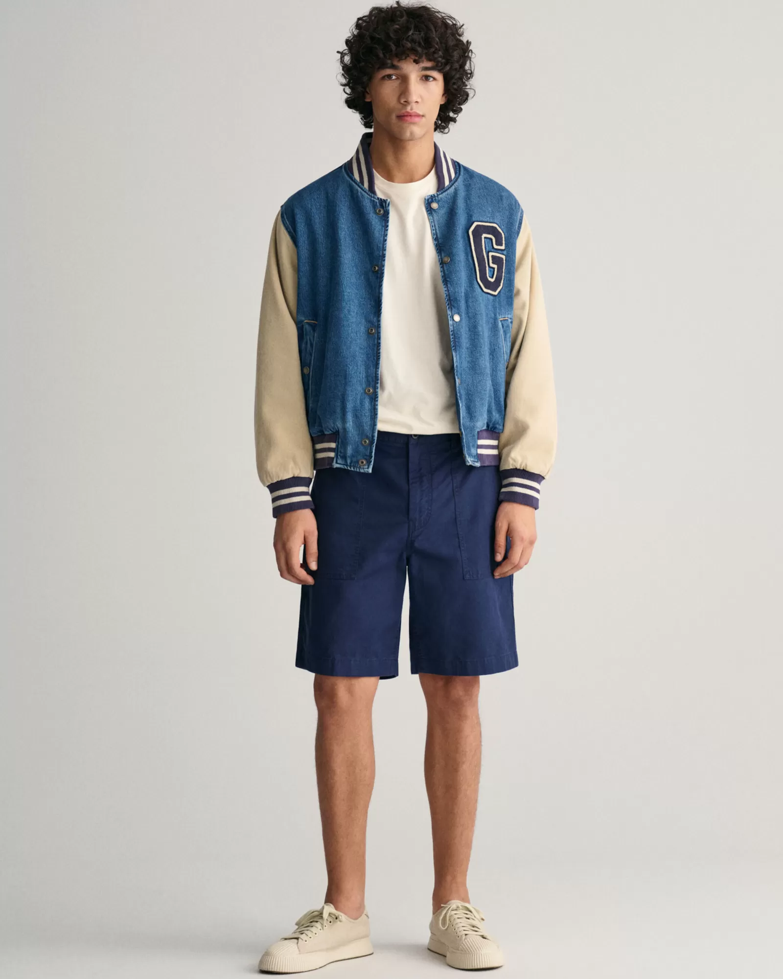 GANT Regular Fit Cotton Linen Shorts | Shorts