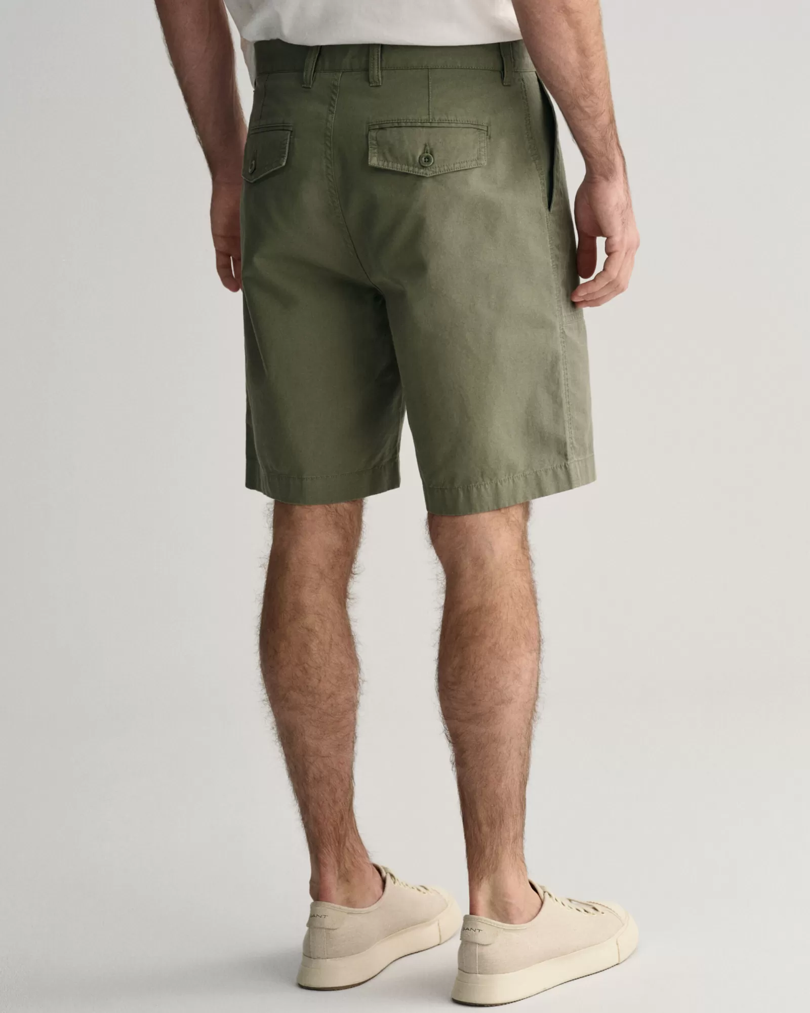 GANT Regular Fit Cotton Linen Shorts | Shorts