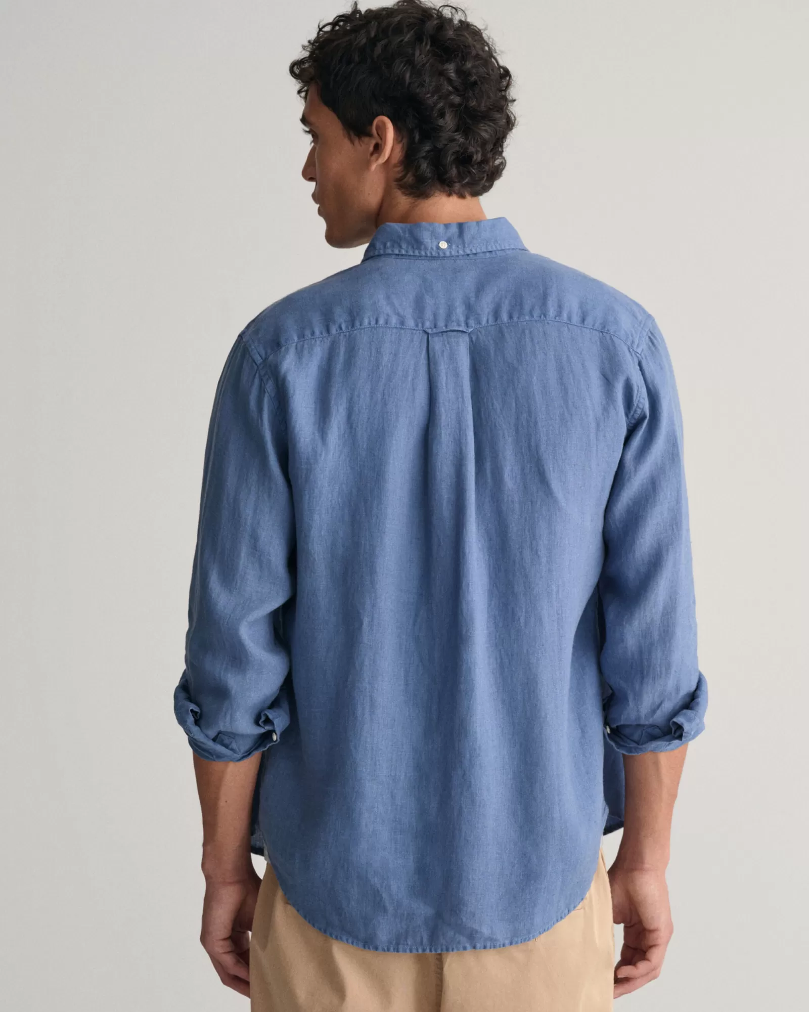 GANT Regular Fit Garment-Dyed Linen Shirt | Skjortor