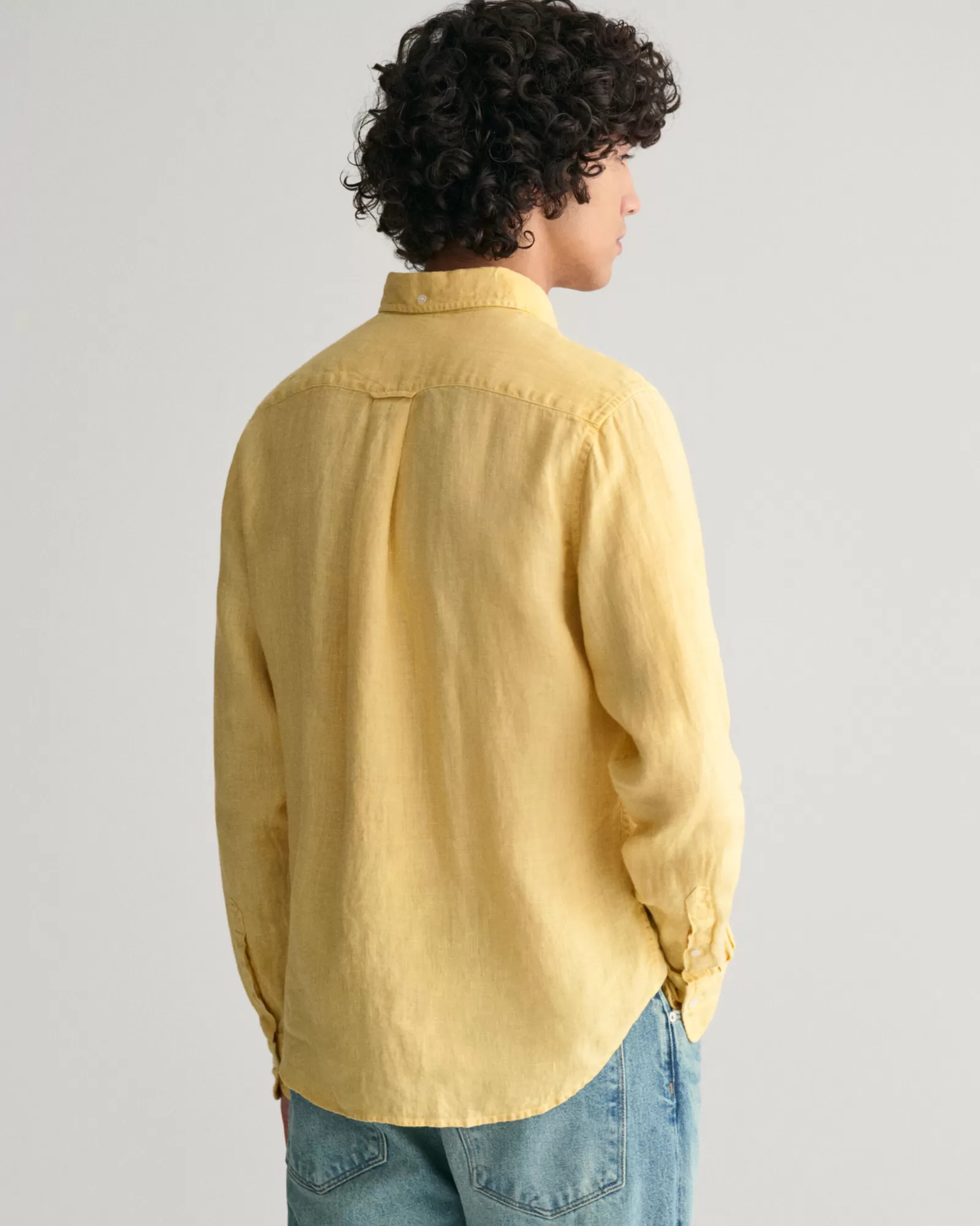 GANT Regular Fit Garment-Dyed Linen Shirt | Skjortor