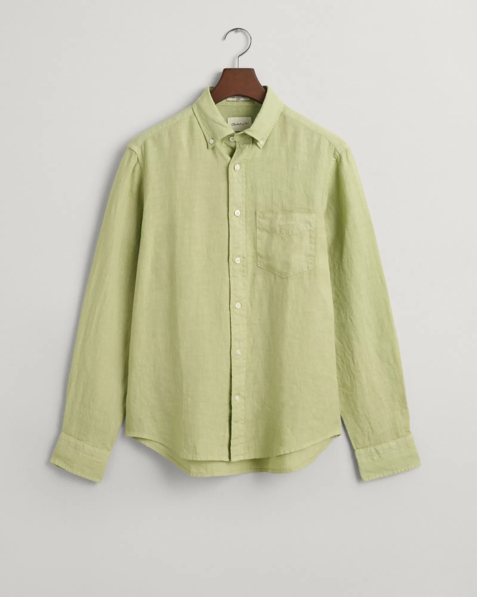 GANT Regular Fit Garment-Dyed Linen Shirt | Skjortor