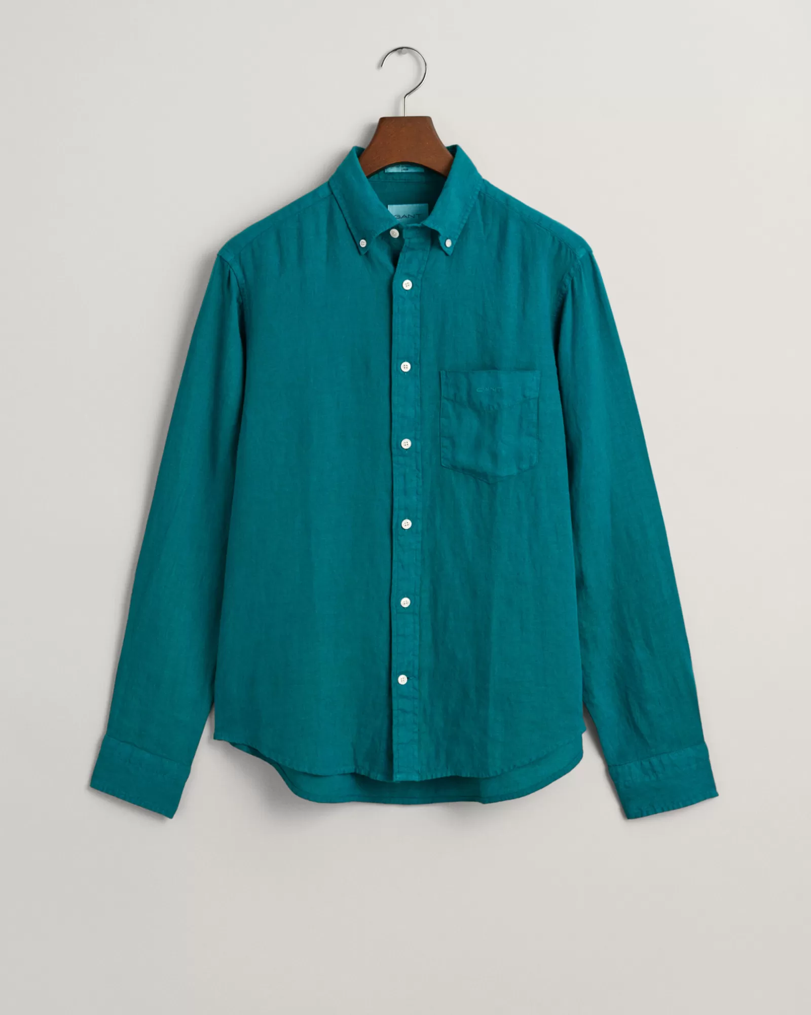 GANT Regular Fit Garment-Dyed Linen Shirt | Skjortor