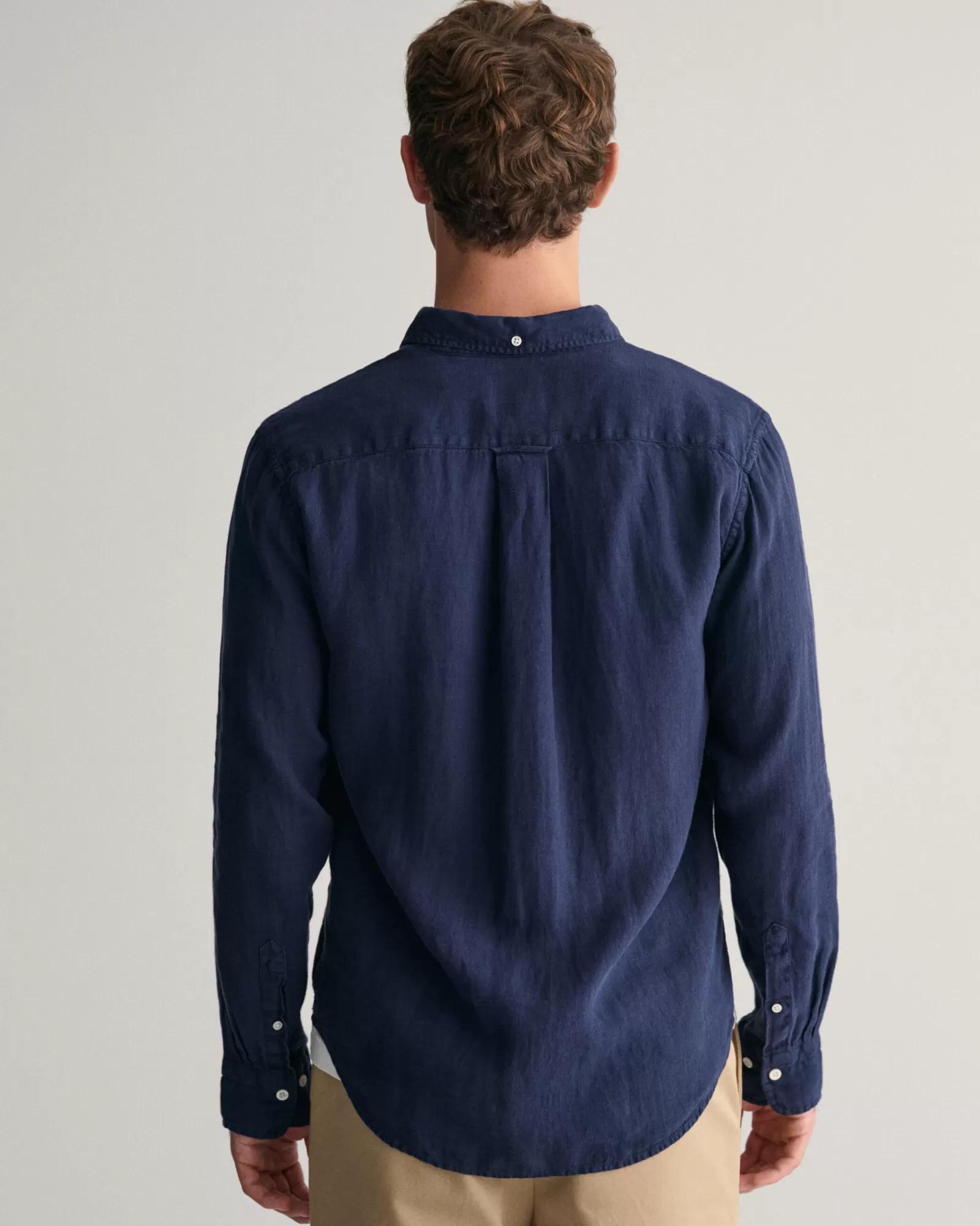 GANT Regular Fit Garment-Dyed Linen Shirt | Skjortor