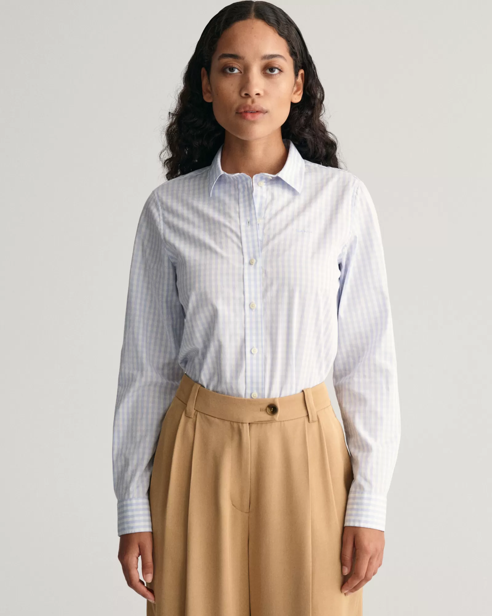 GANT Regular Fit Gingham Poplin Shirt | Skjortor & Blusar