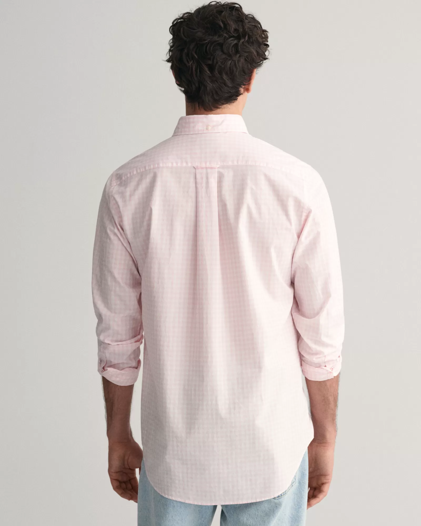 GANT Regular Fit Gingham Poplin Shirt | Skjortor