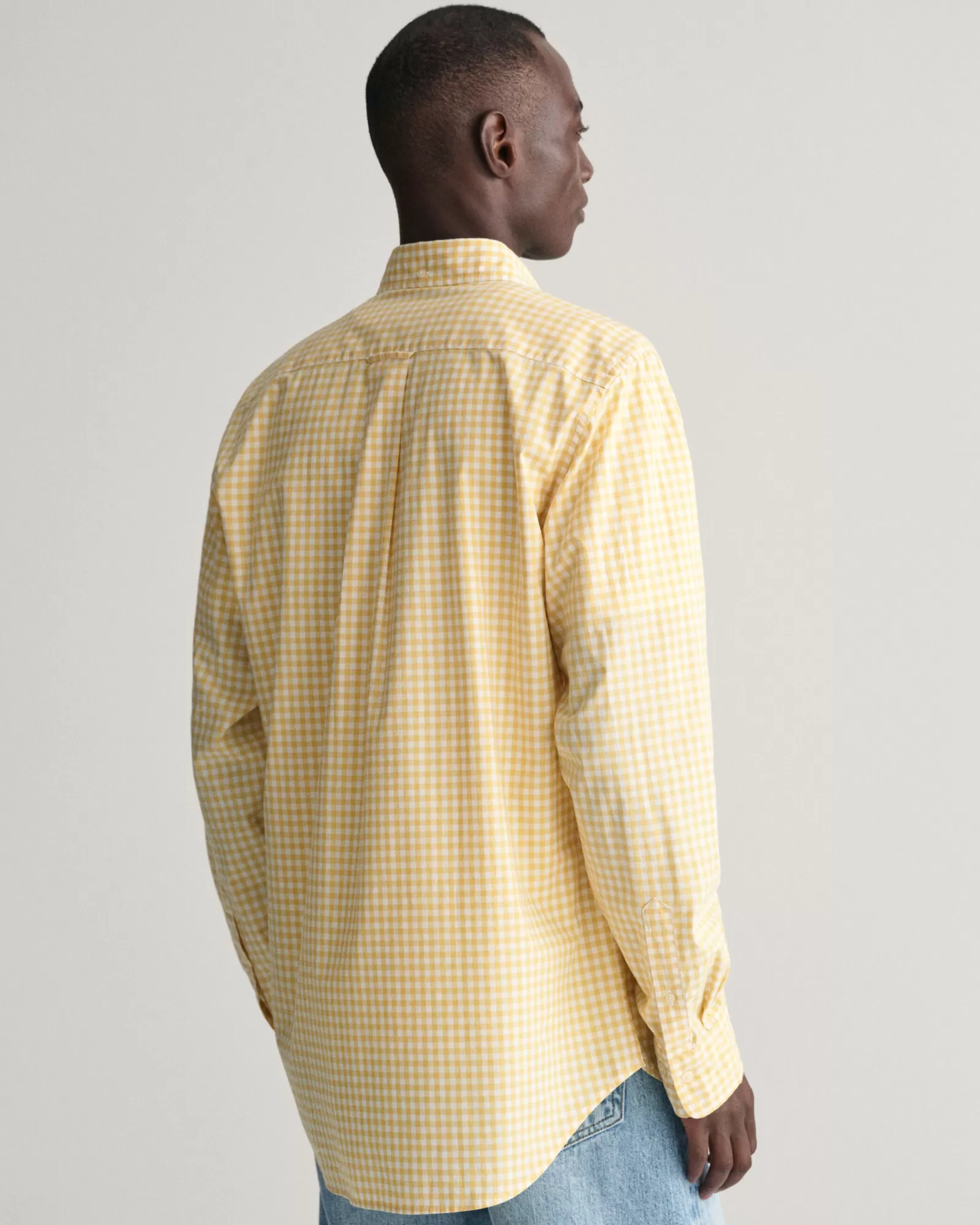 GANT Regular Fit Gingham Poplin Shirt | Skjortor