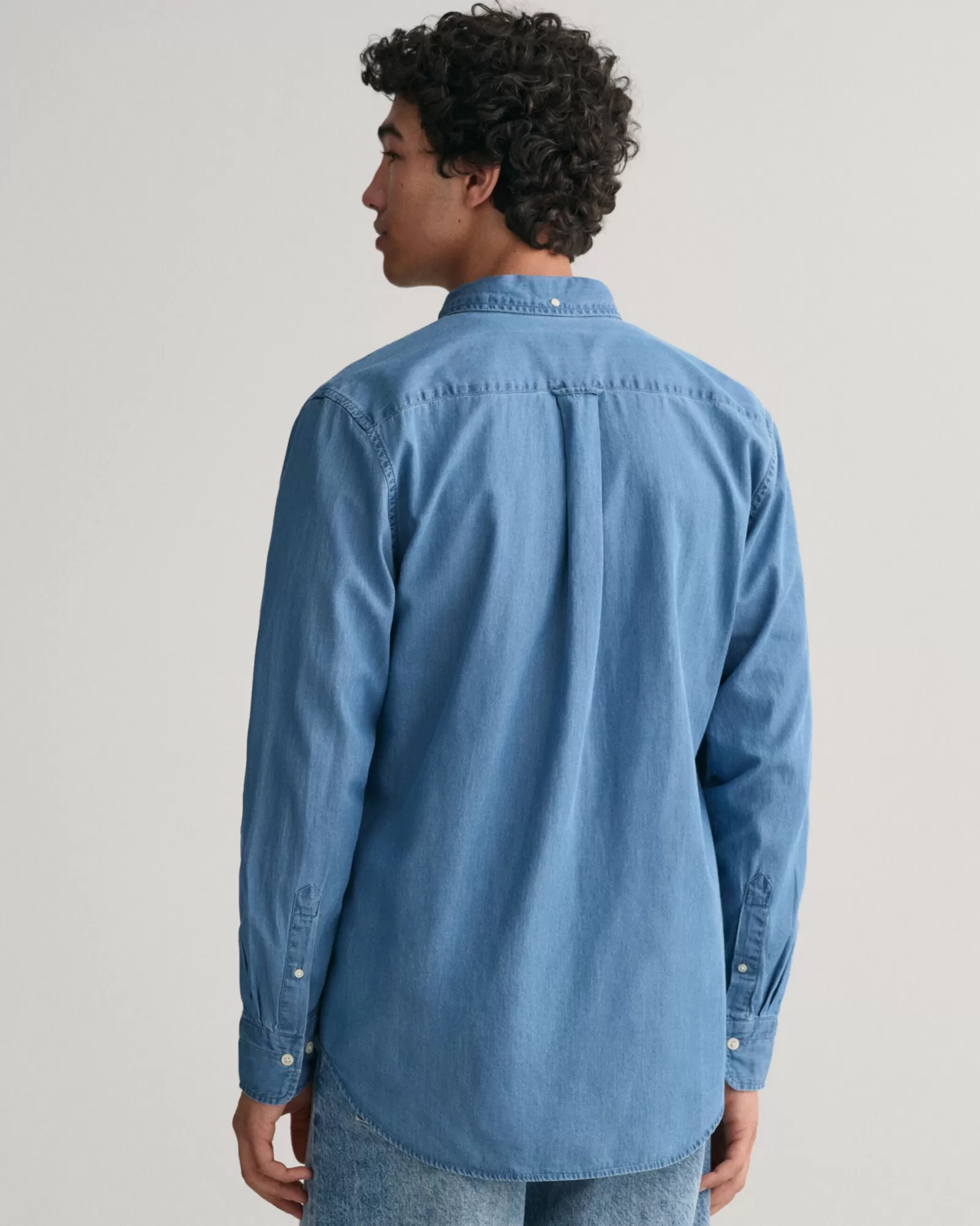 GANT Regular Fit Indigo Shirt | Skjortor