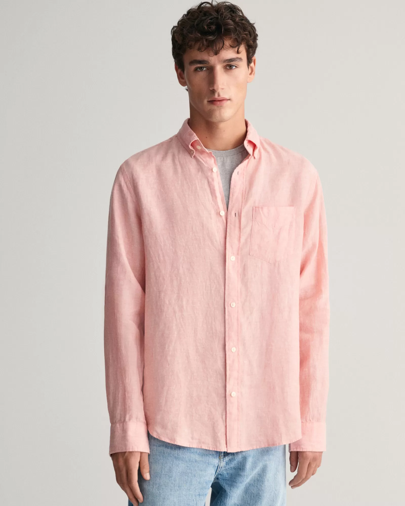 GANT Regular Fit Linen Shirt | Skjortor