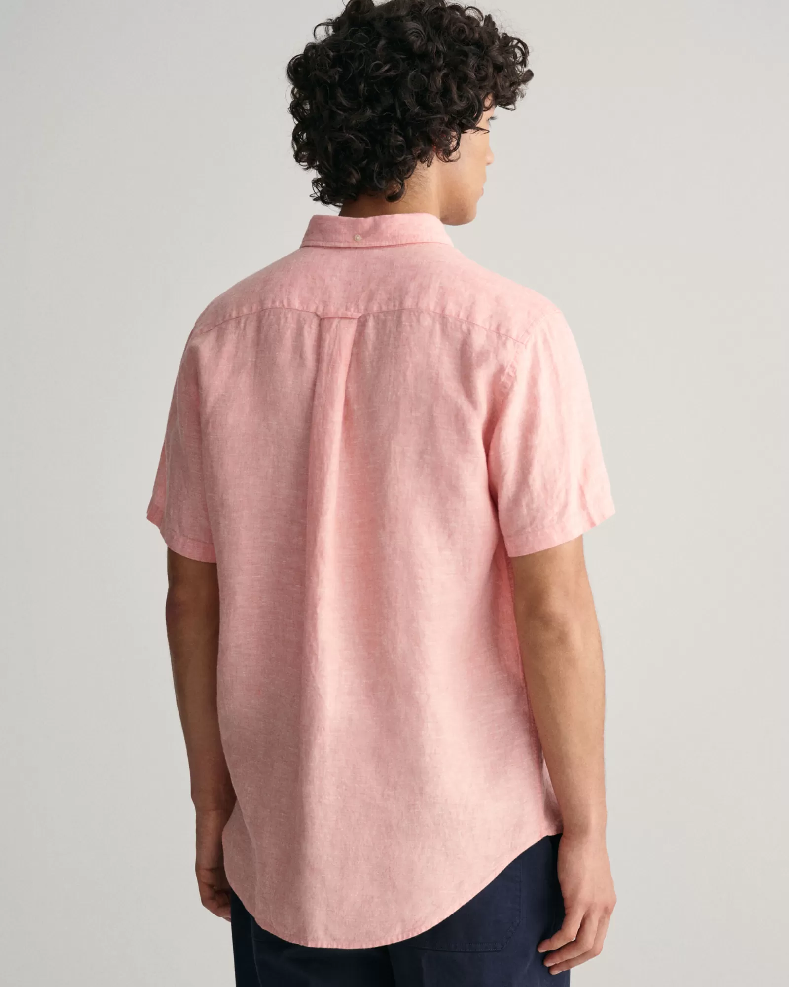 GANT Regular Fit Linen Short Sleeve Shirt | Skjortor