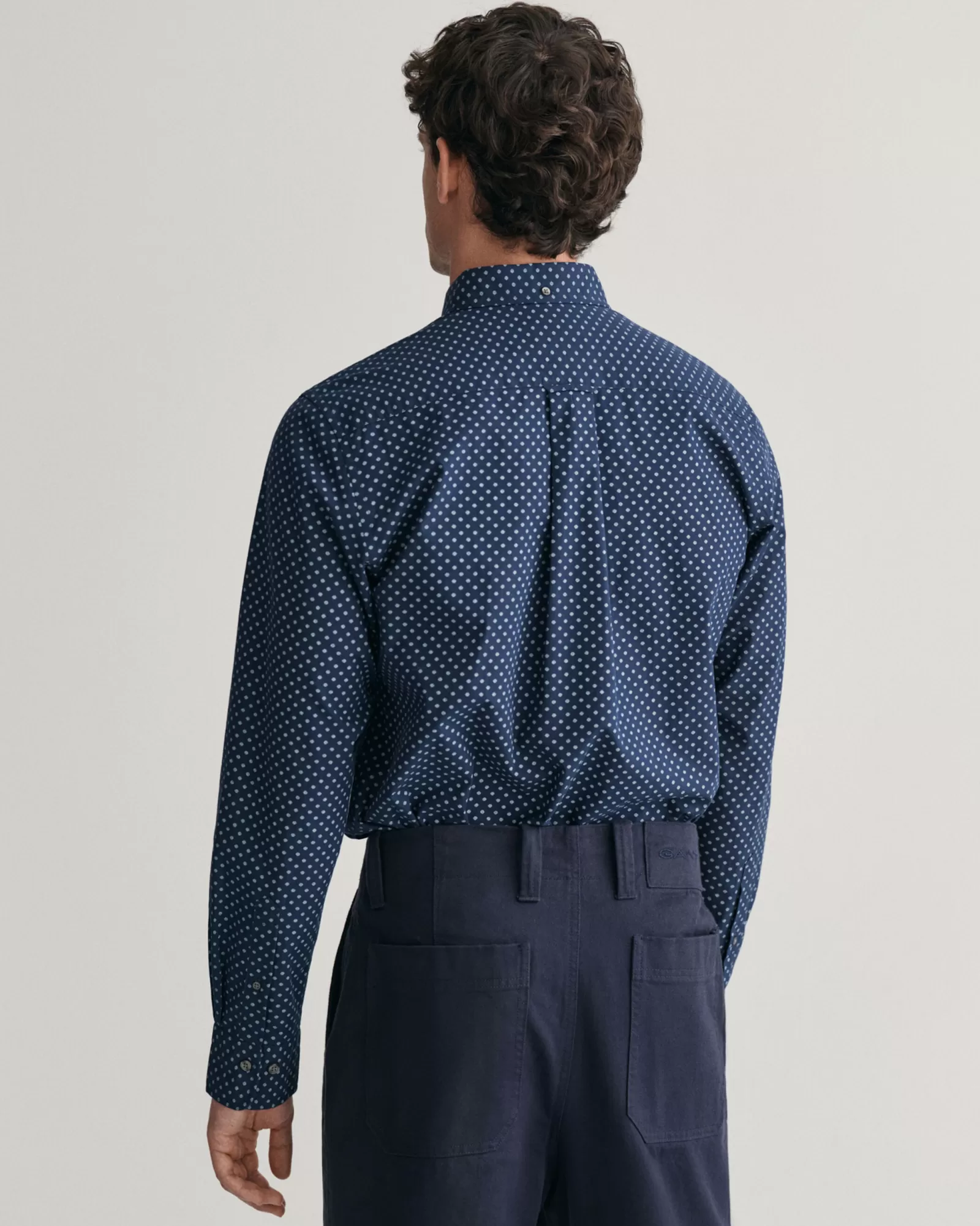 GANT Regular Fit Micro Print Shirt | Skjortor