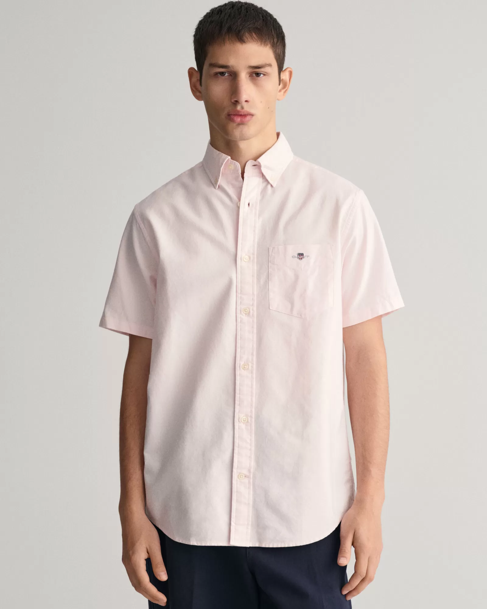 GANT Regular Fit Oxford Short Sleeve Shirt | Skjortor