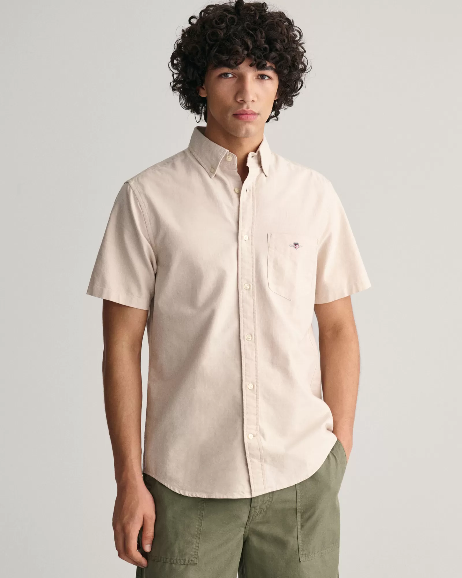 GANT Regular Fit Oxford Short Sleeve Shirt | Skjortor