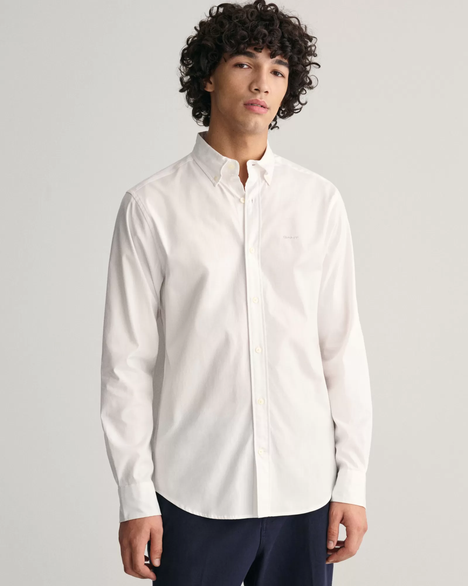 GANT Regular Fit Pinpoint Oxford Shirt | Skjortor