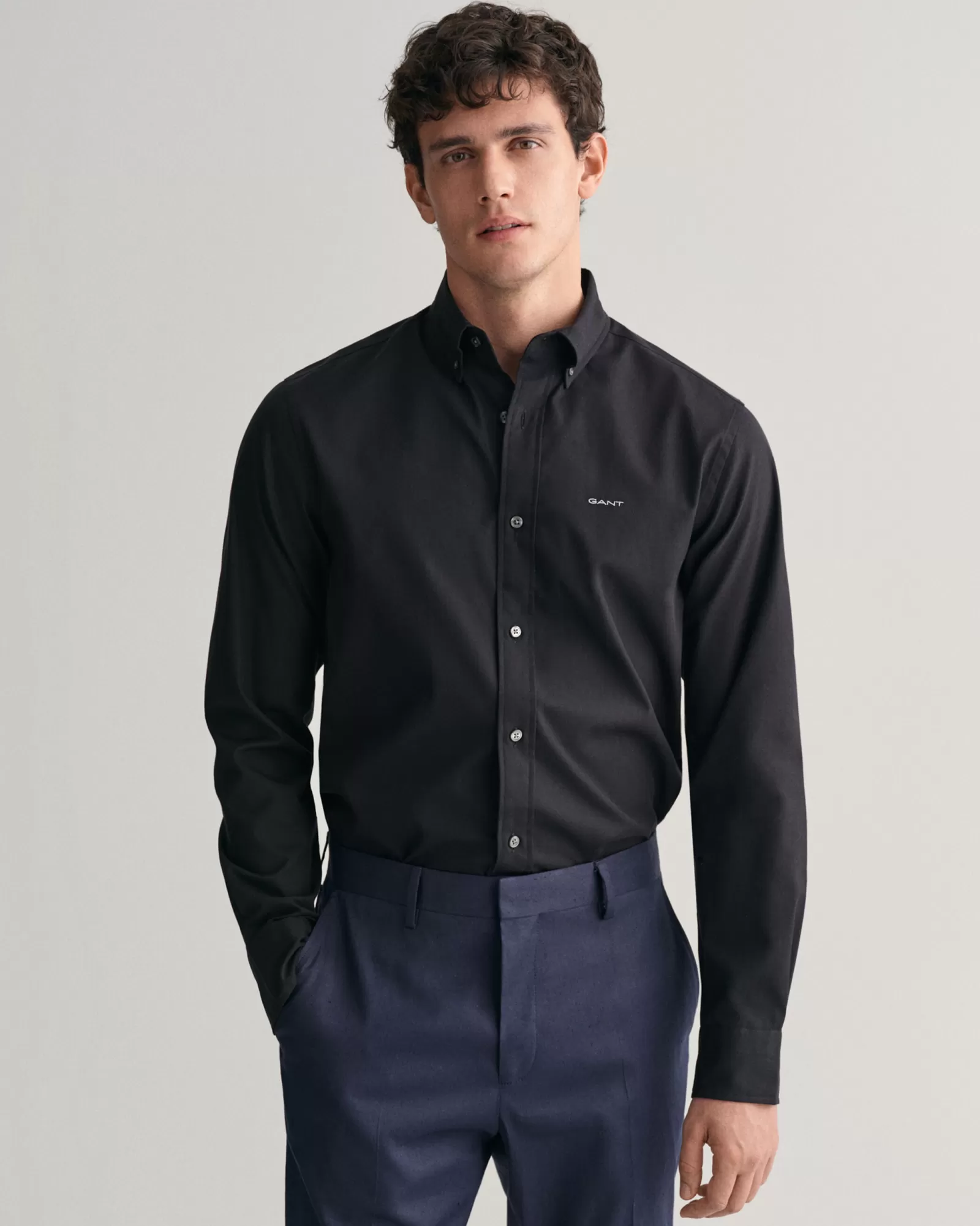 GANT Regular Fit Pinpoint Oxford Shirt | Skjortor