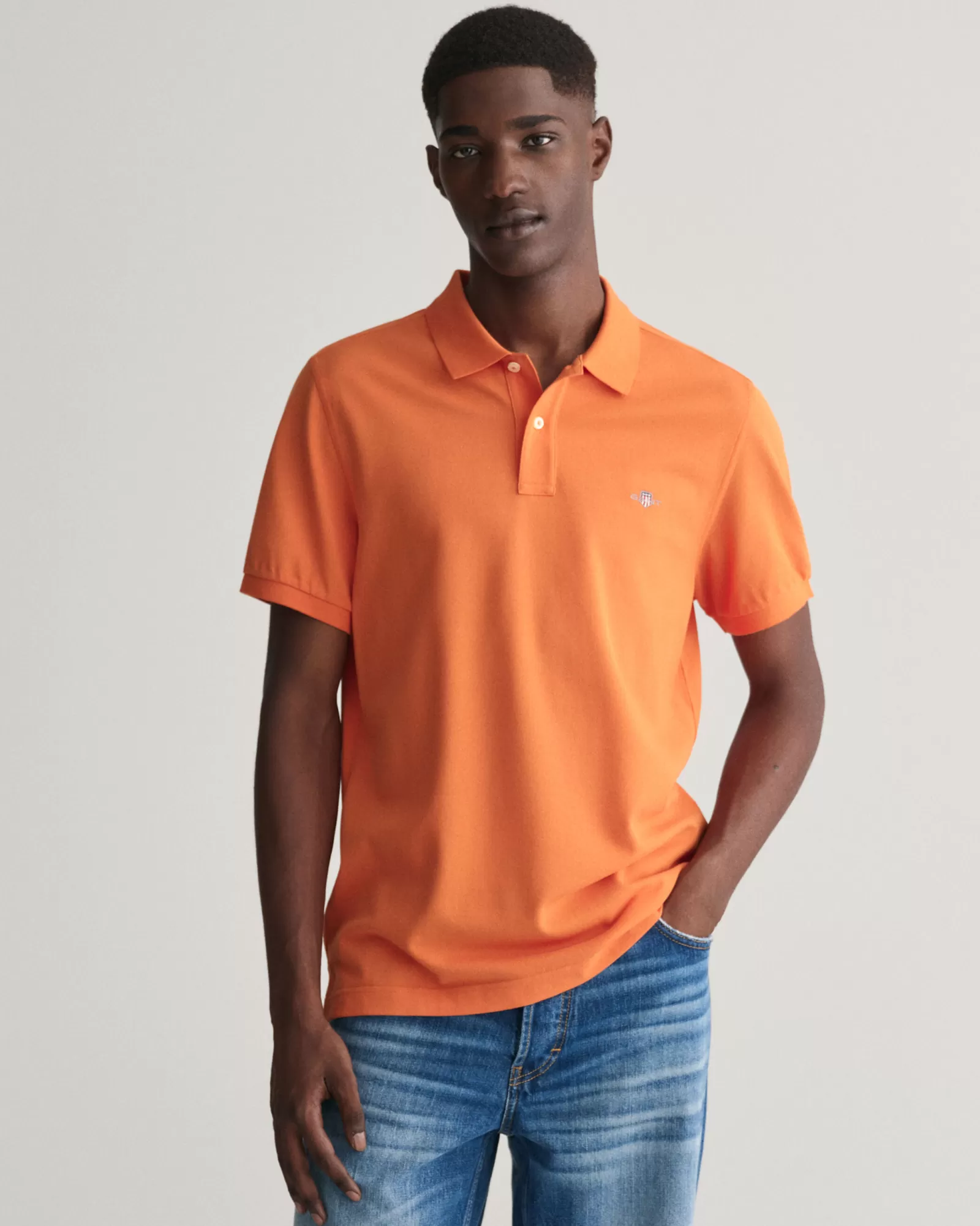 GANT Regular Fit Shield Piqué Polo Shirt | Pikéer