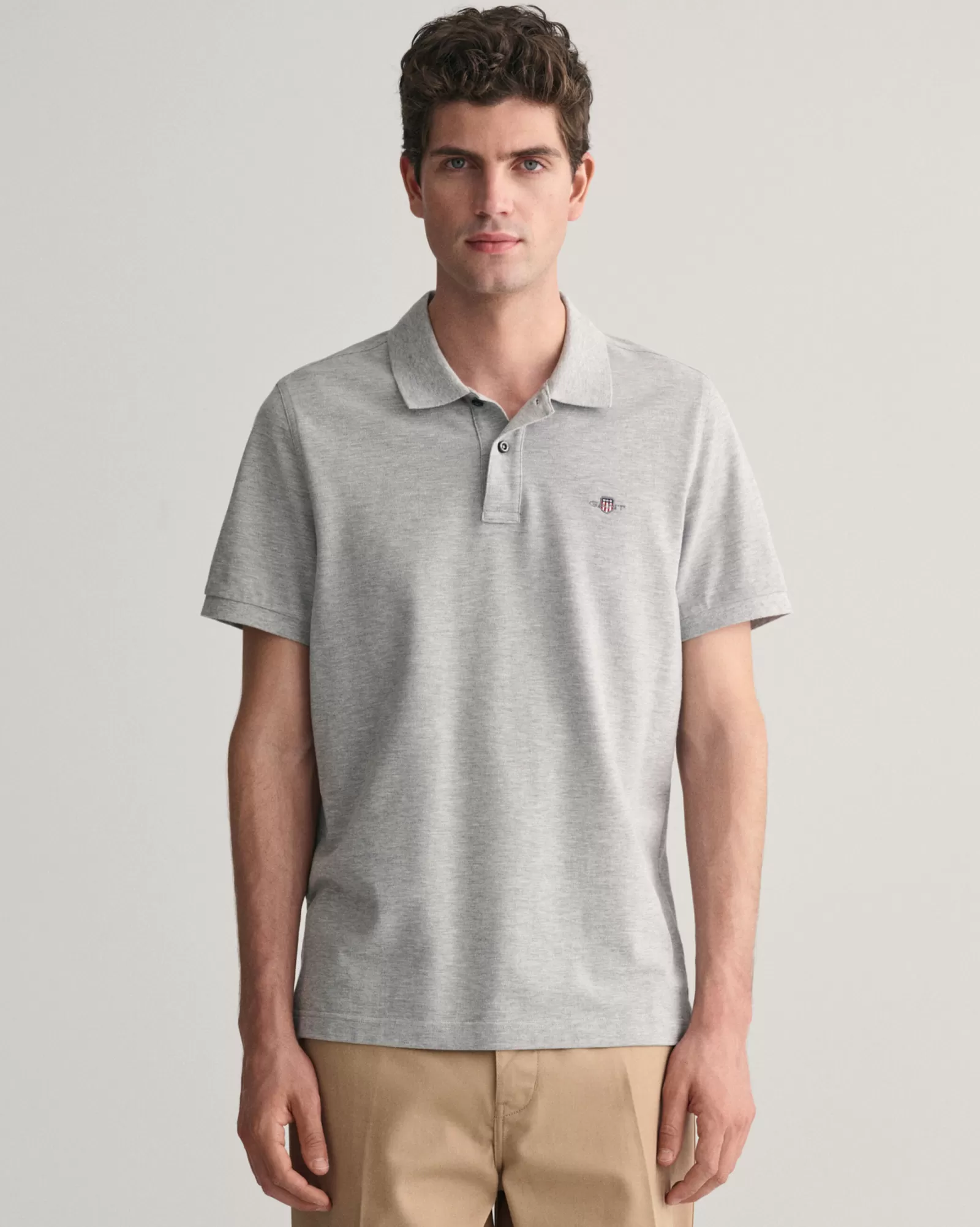 GANT Regular Fit Shield Piqué Polo Shirt | Pikéer