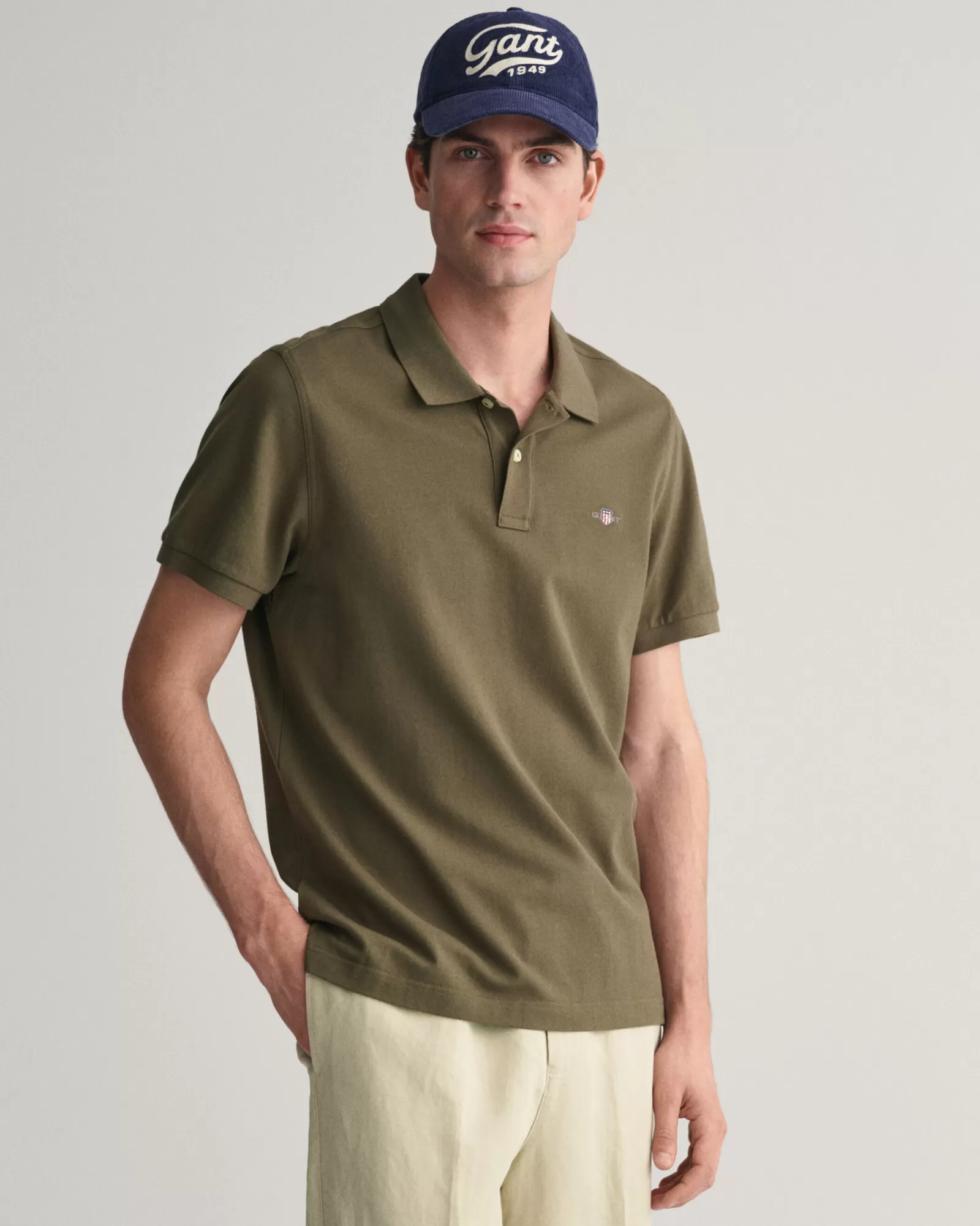 GANT Regular Fit Shield Piqué Polo Shirt | Pikéer