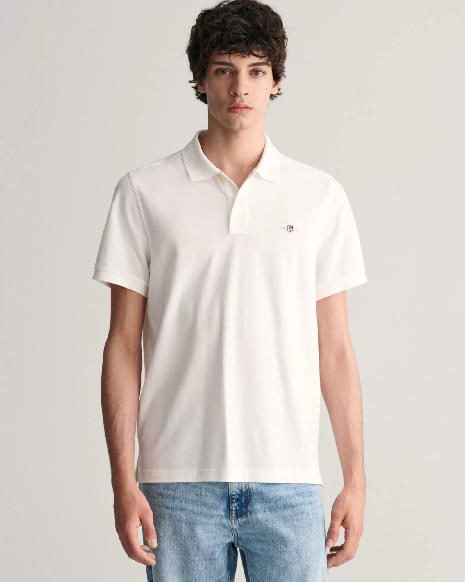 GANT Regular Fit Shield Piqué Polo Shirt | Pikéer