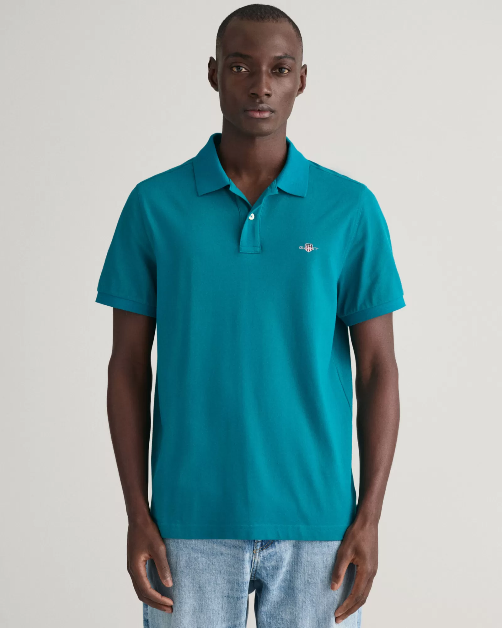 GANT Regular Fit Shield Piqué Polo Shirt | Pikéer