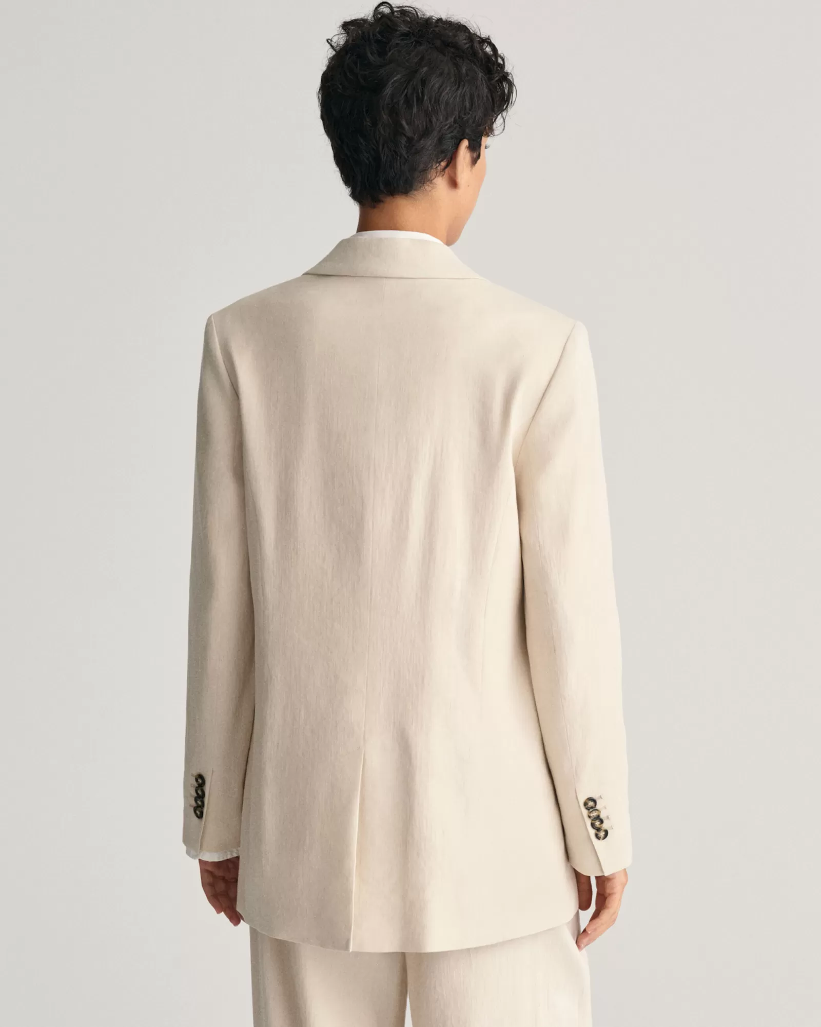 GANT Regular Fit Stretch Linen Blazer | Kavajer