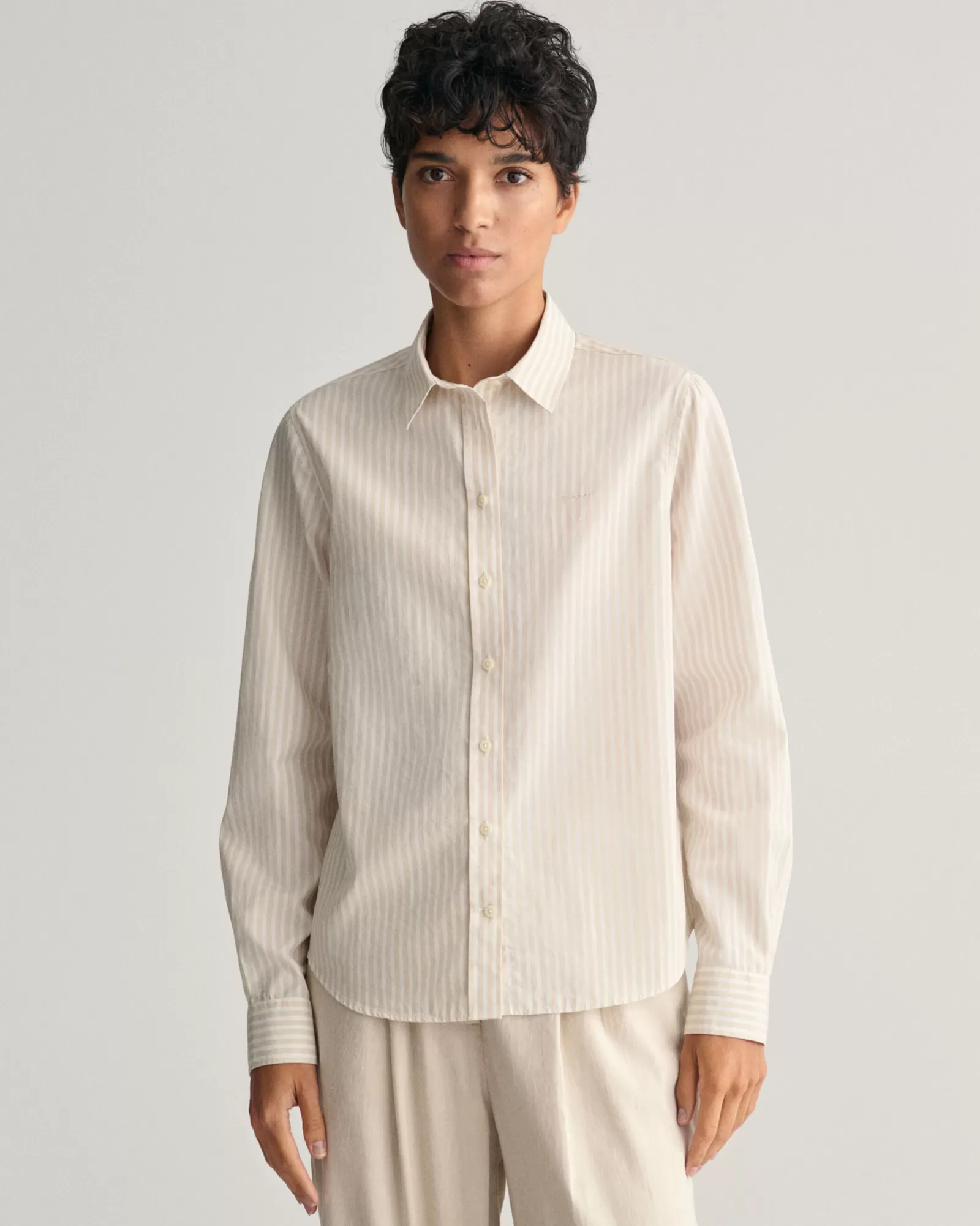 GANT Regular Fit Striped Poplin Shirt | Skjortor & Blusar