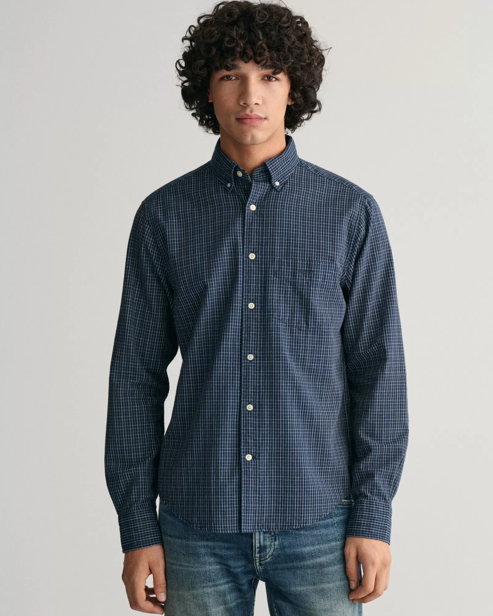 GANT Regular Fit Tattersall Archive Oxford Shirt | Skjortor