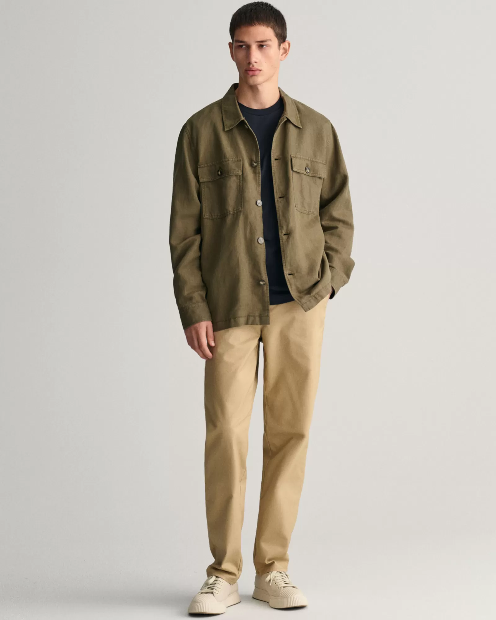 GANT Regular Fit Tech Prep邃 | Byxor & Chinos