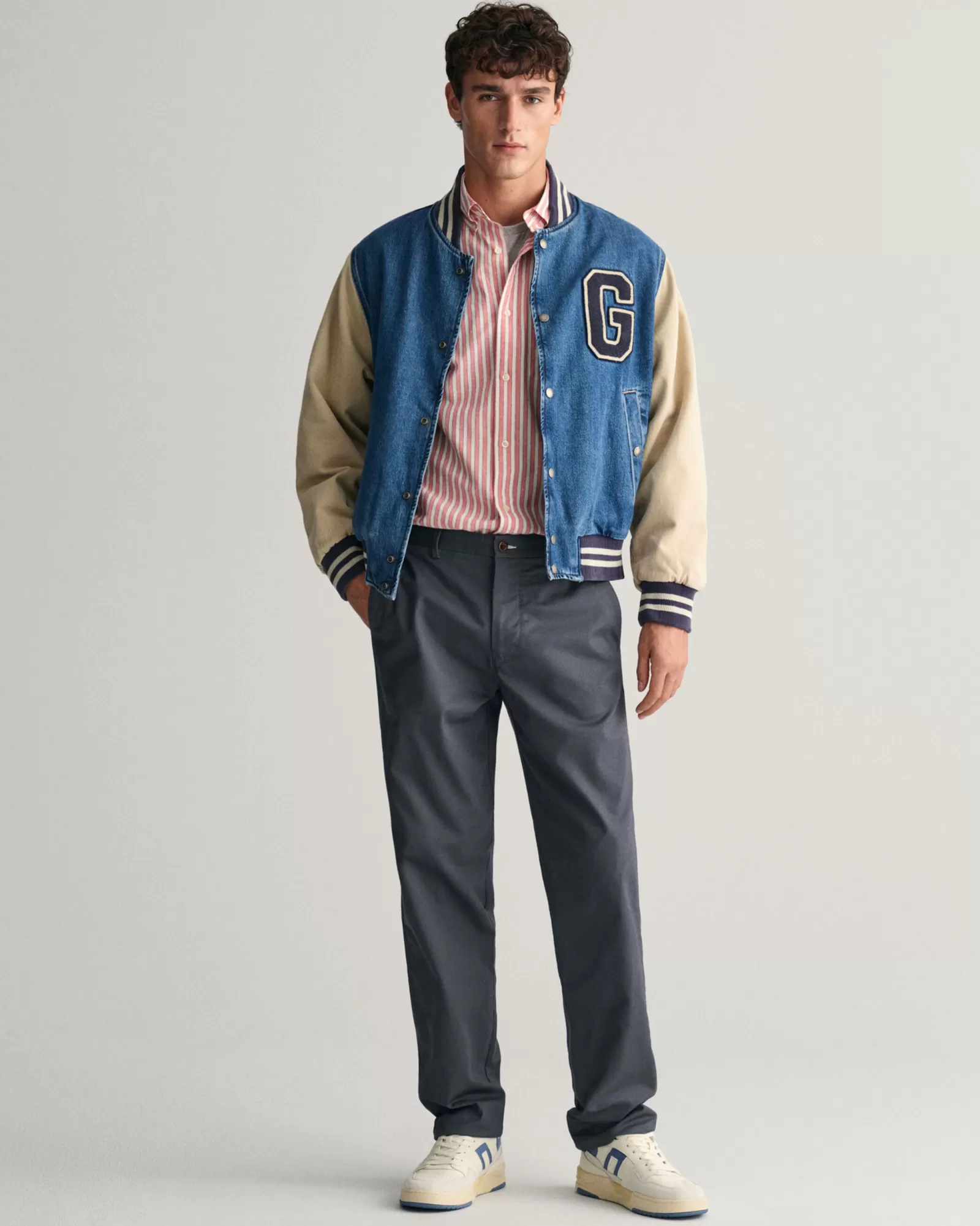 GANT Regular Fit Tech Prep邃 | Byxor & Chinos