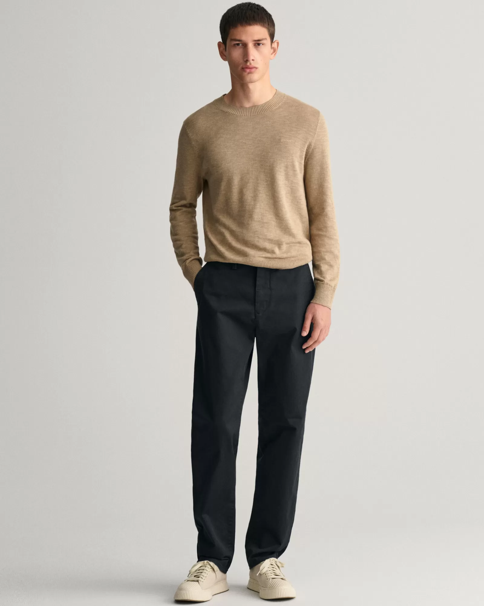 GANT Regular Fit Twill Chinos | Byxor & Chinos